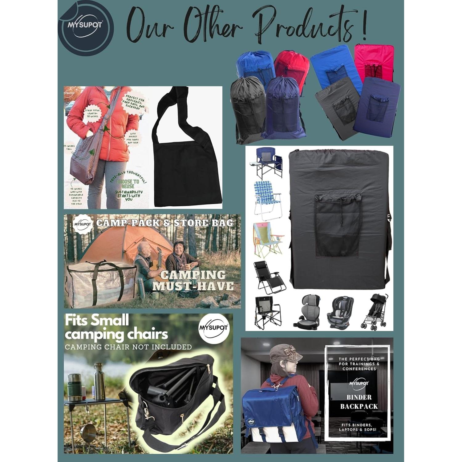 Bolsa de Reemplazo MYSUPOT para Silla de Camping Mediana