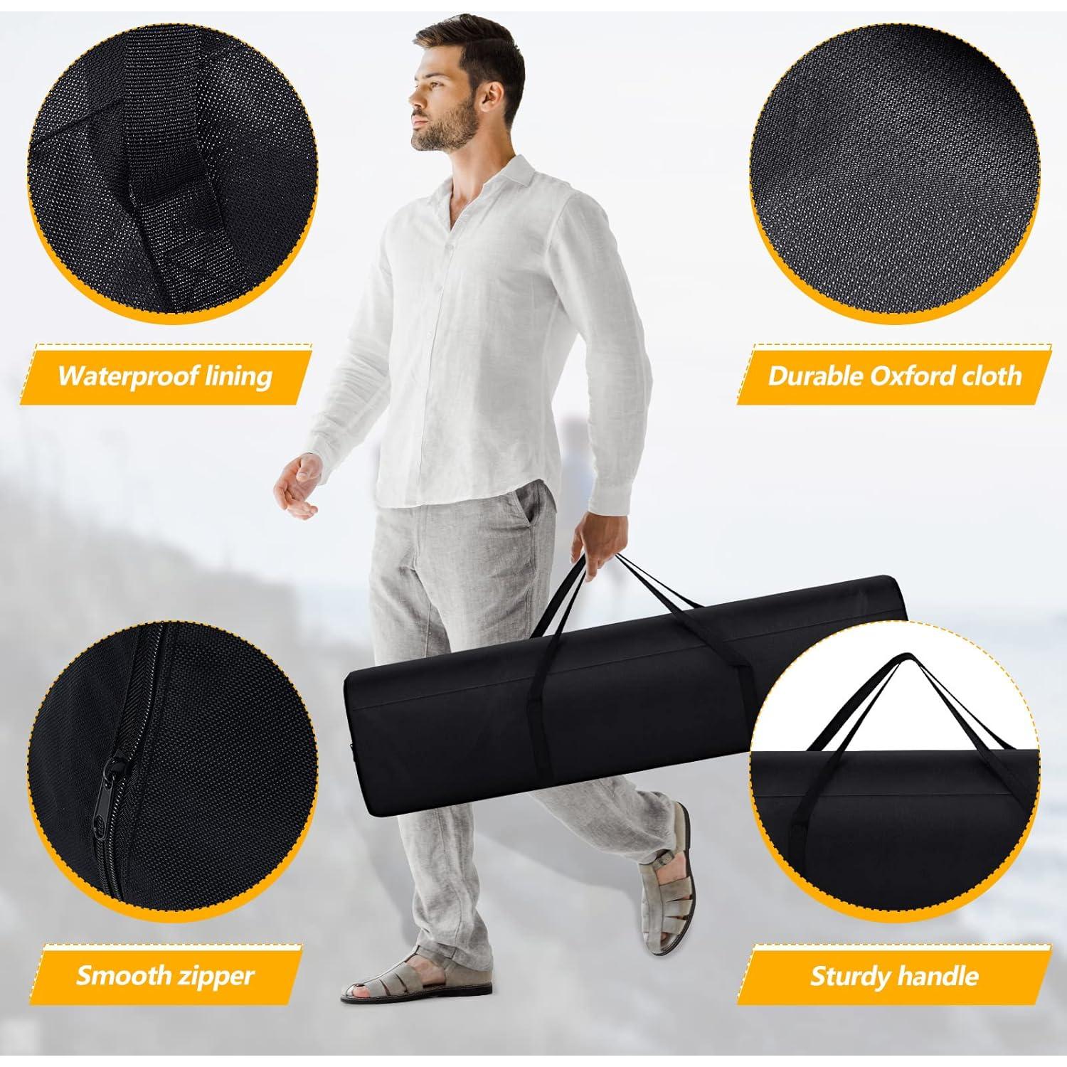 Bolsa de Reemplazo para Sillas de Camping Riakrum 3 Piezas 110cm