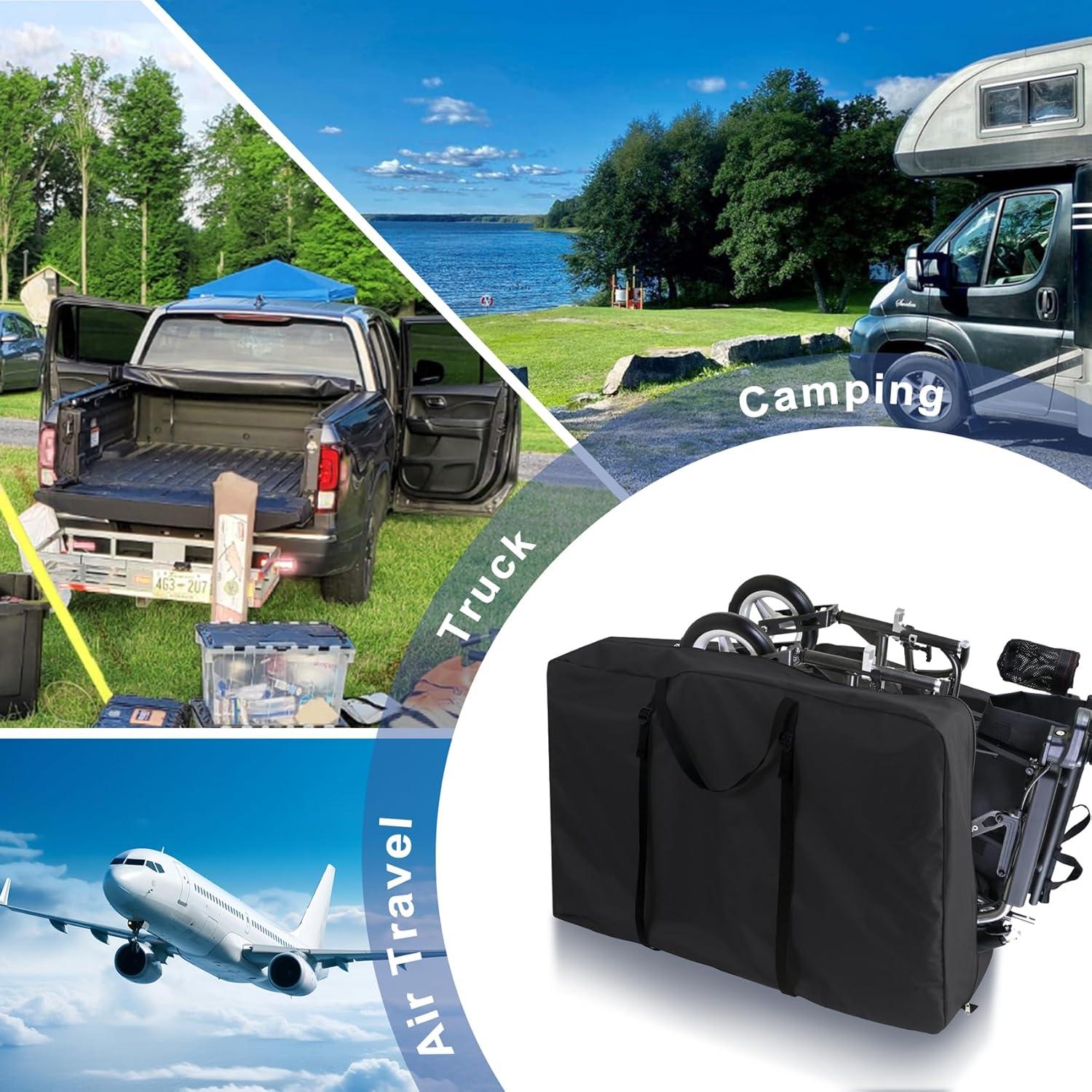 Bolsa de Almacenamiento Explore Land para Silla Plegable Negra