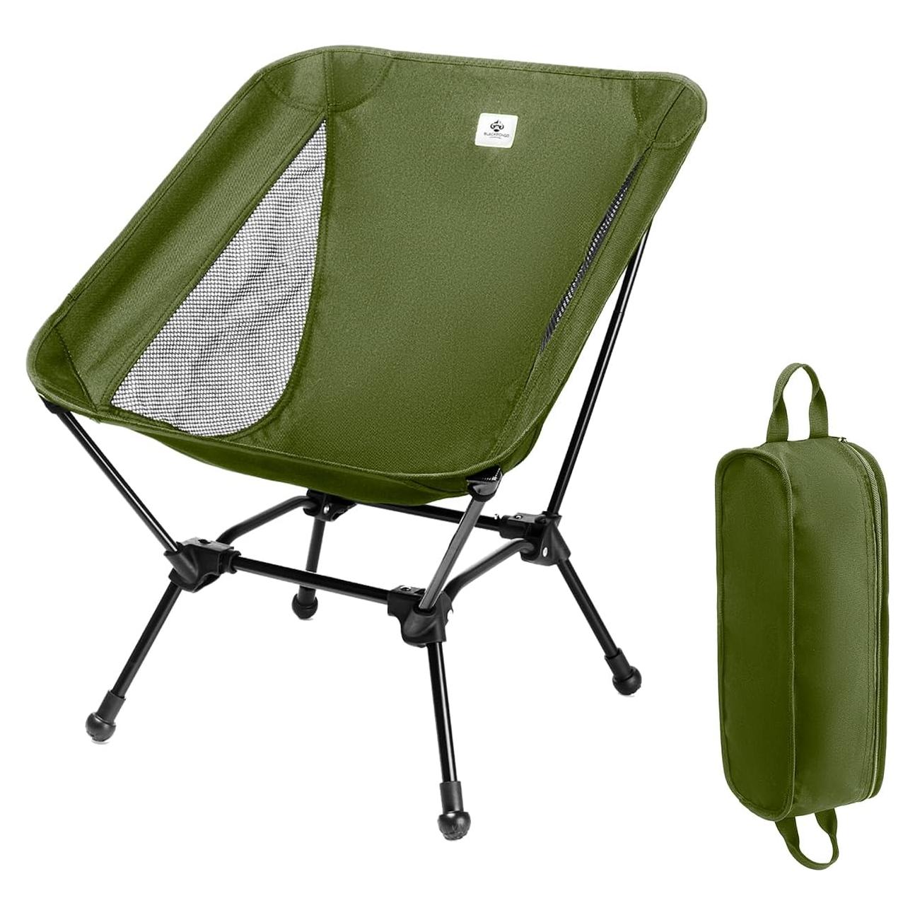 Silla de Camping Plegable Blackpongo BG2411 Verde 150kg