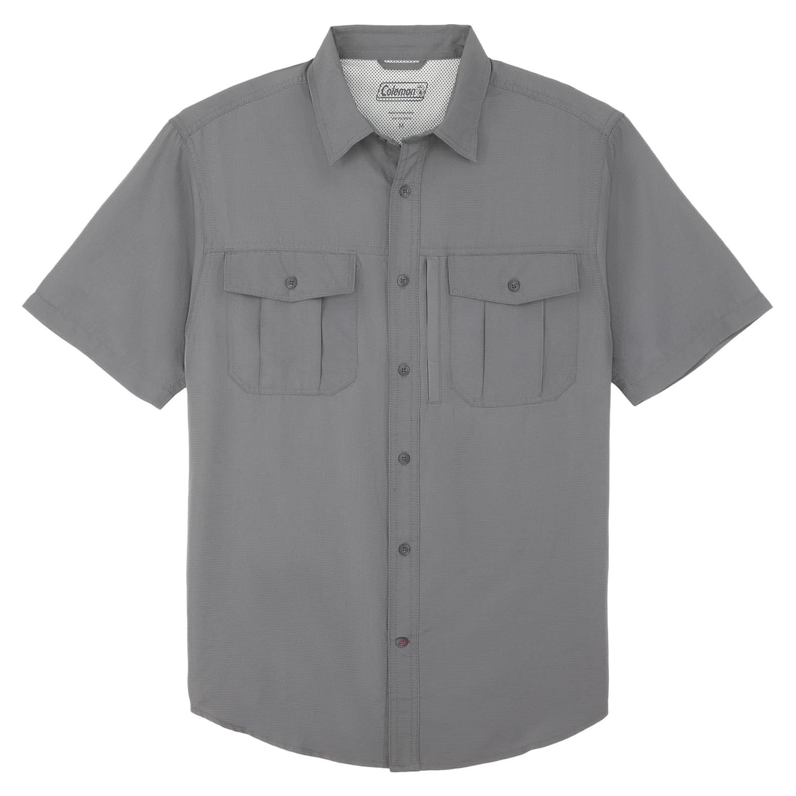 Camisa de Manga Corta Coleman UPF 40+ para Hombres - Secado Rápido