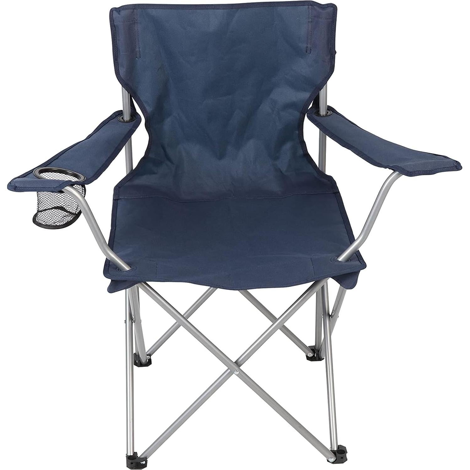 Silla de Jardín Plegable Ozark Trail Azul - Estructura Acero