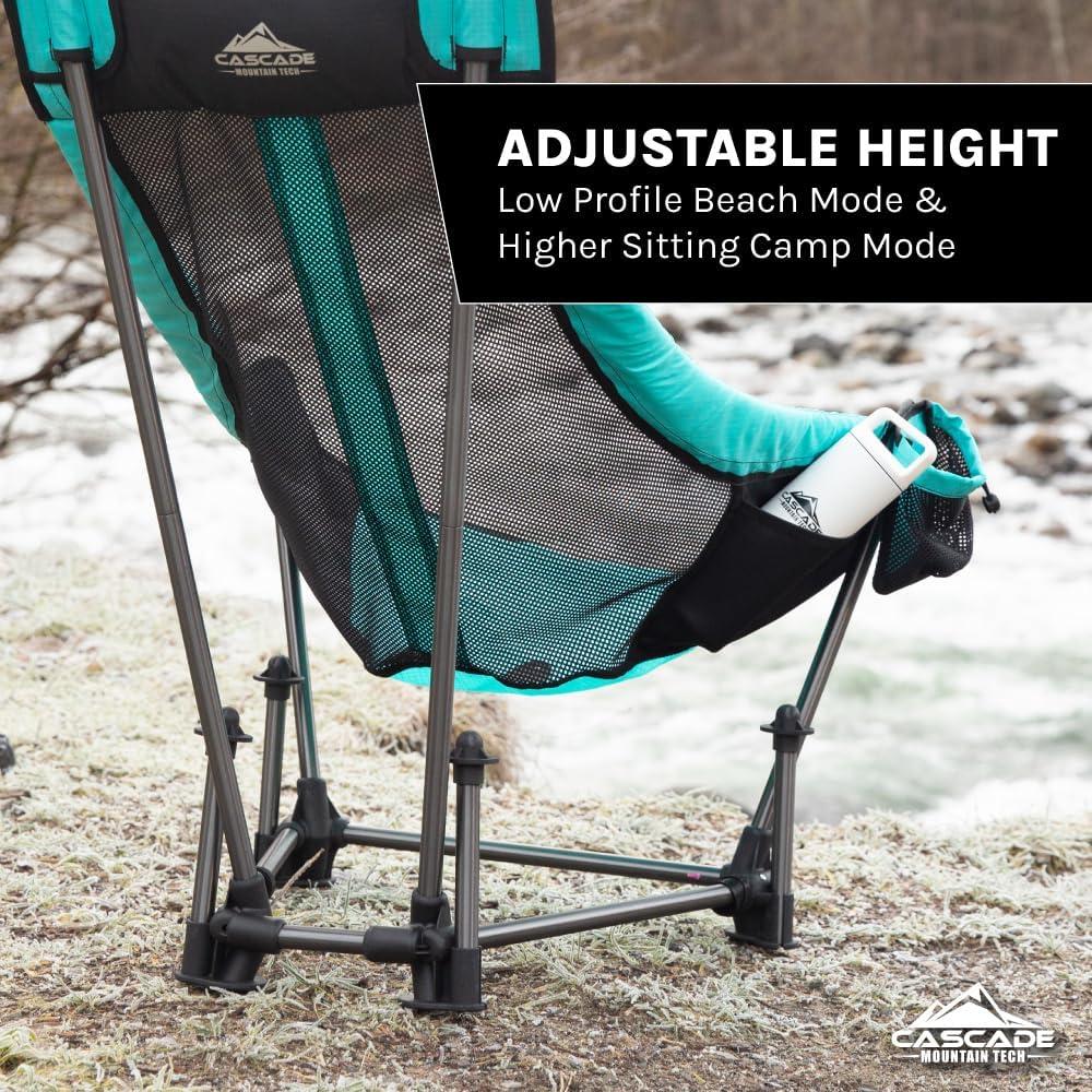 Silla de Campamento Ajustable Cascade Mountain Tech HMK-RB-E