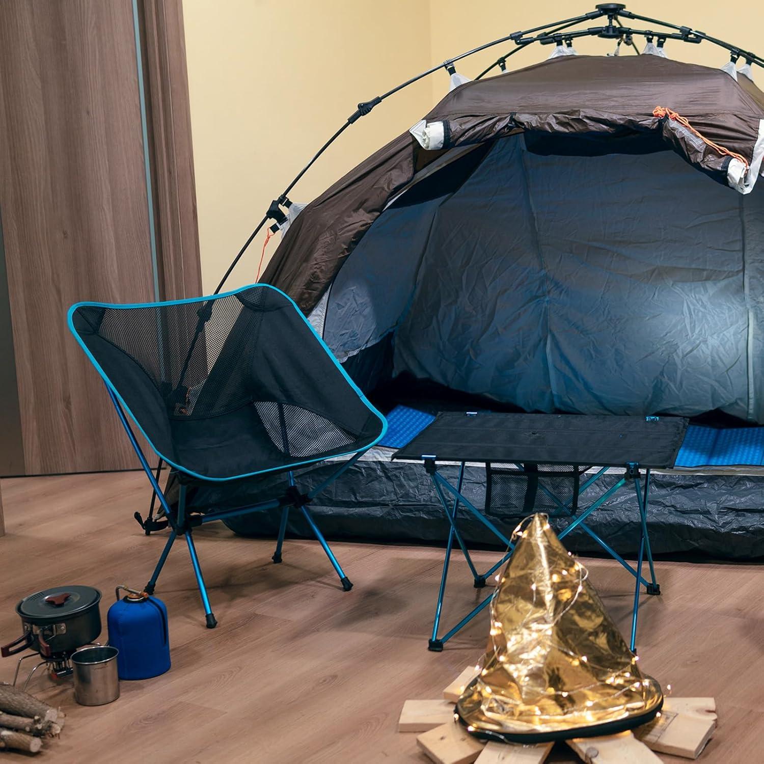 Pies de Silla de Camping PATIKIL - 8 Piezas Antideslizantes 16mm