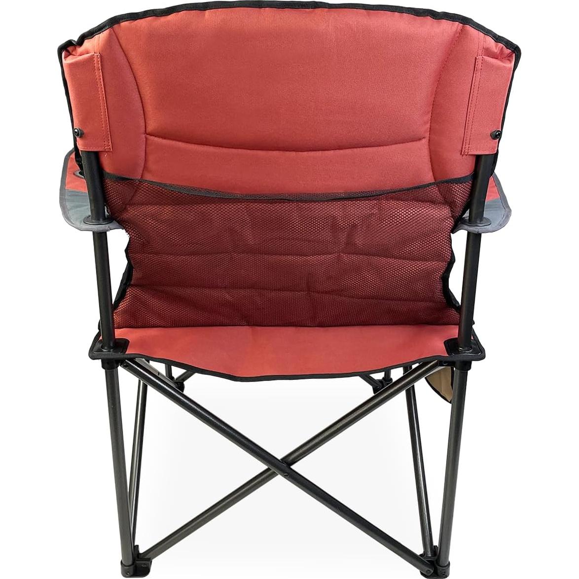 Silla de Camping Plegable Black Sierra Oversize 500 lbs