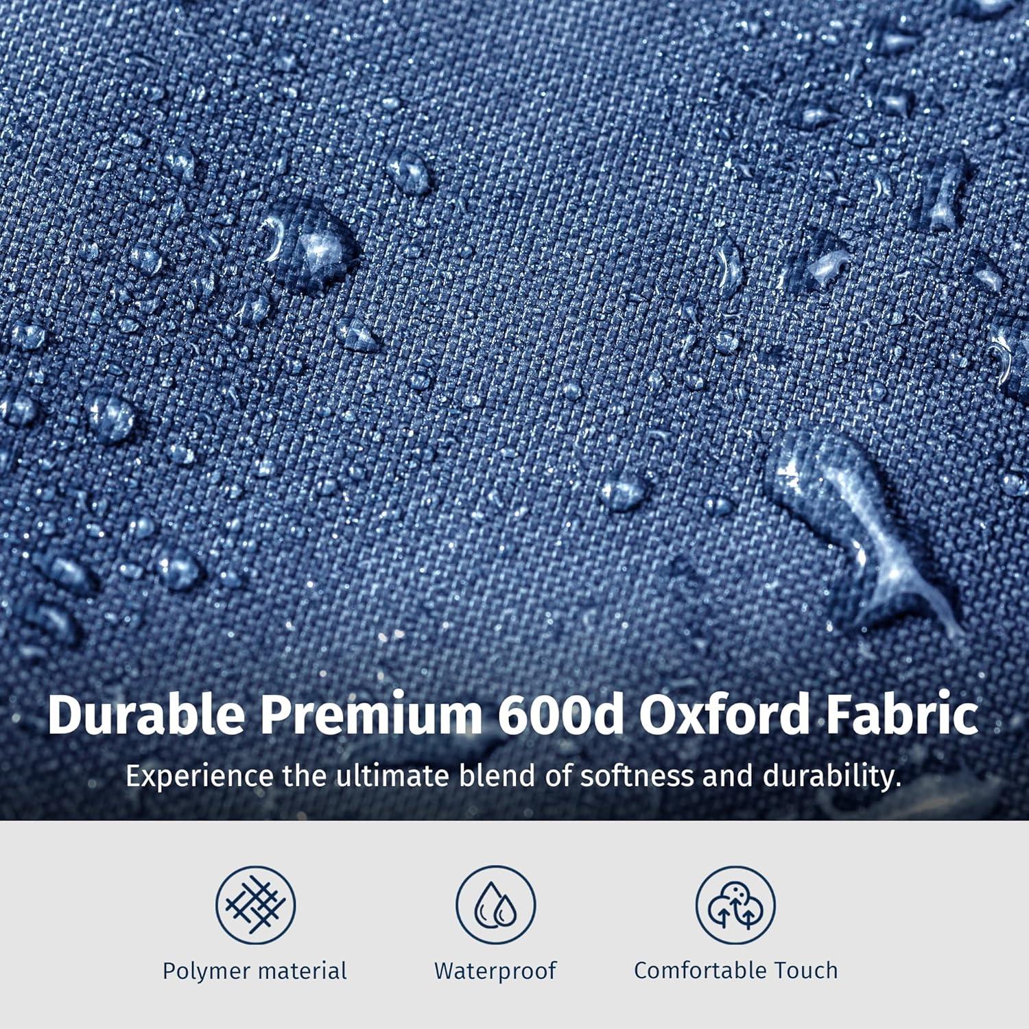 Silla Plegable Camping EAST OAK 500 Lbs Azul 600D Oxford