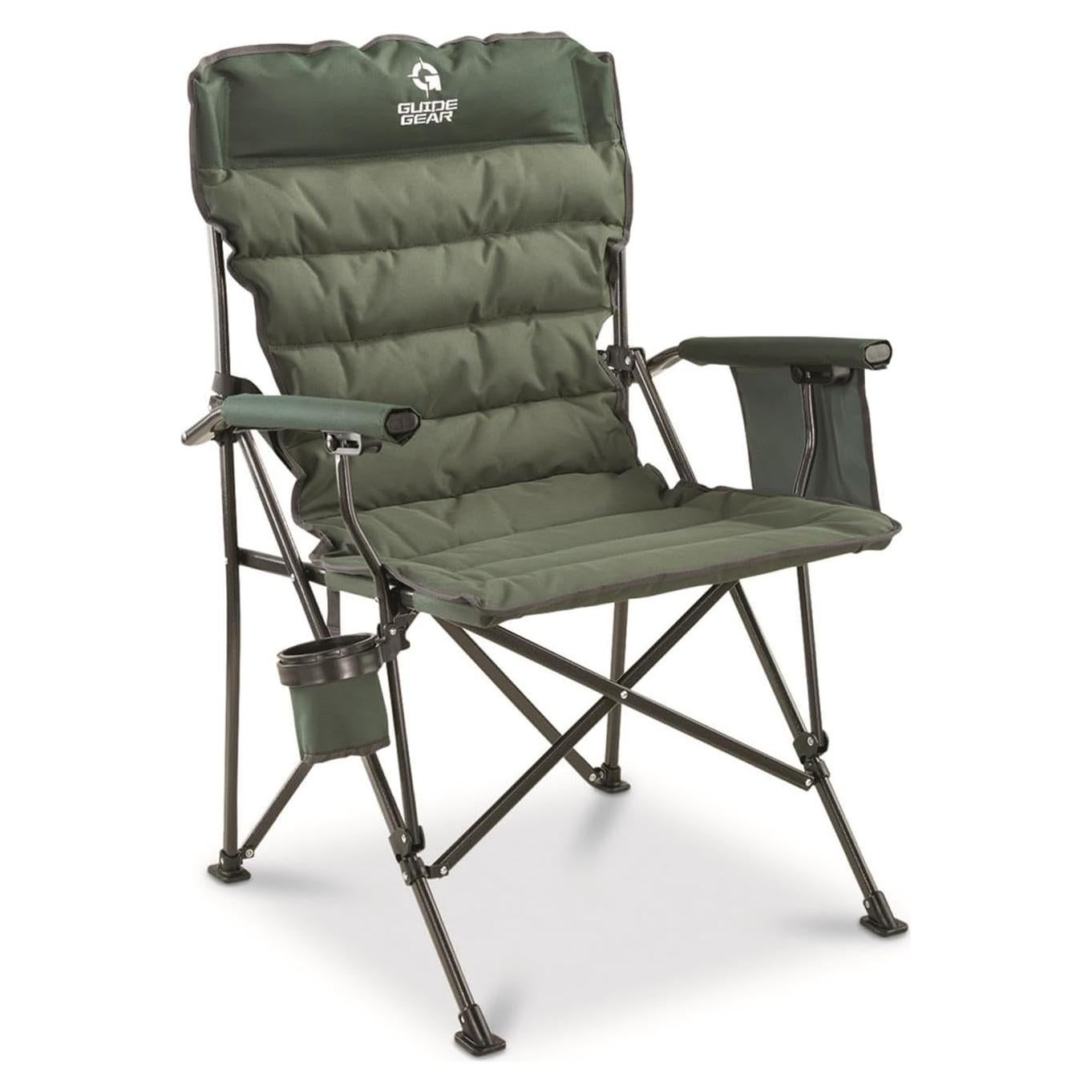 Silla de Camping Guía Gear Mammoth XL Acolchada 500 lb Verde