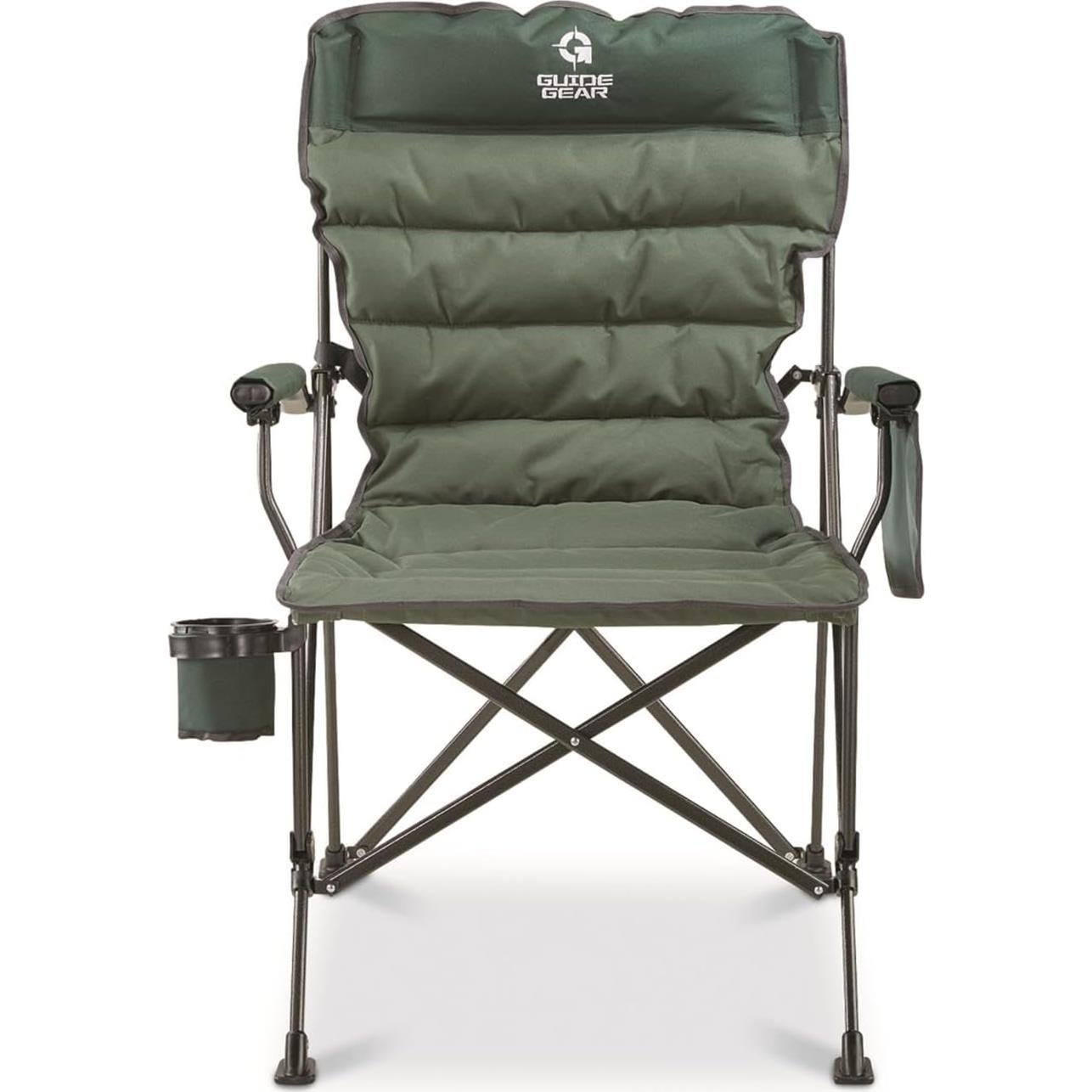 Silla de Camping Guía Gear Mammoth XL Acolchada 500 lb Verde