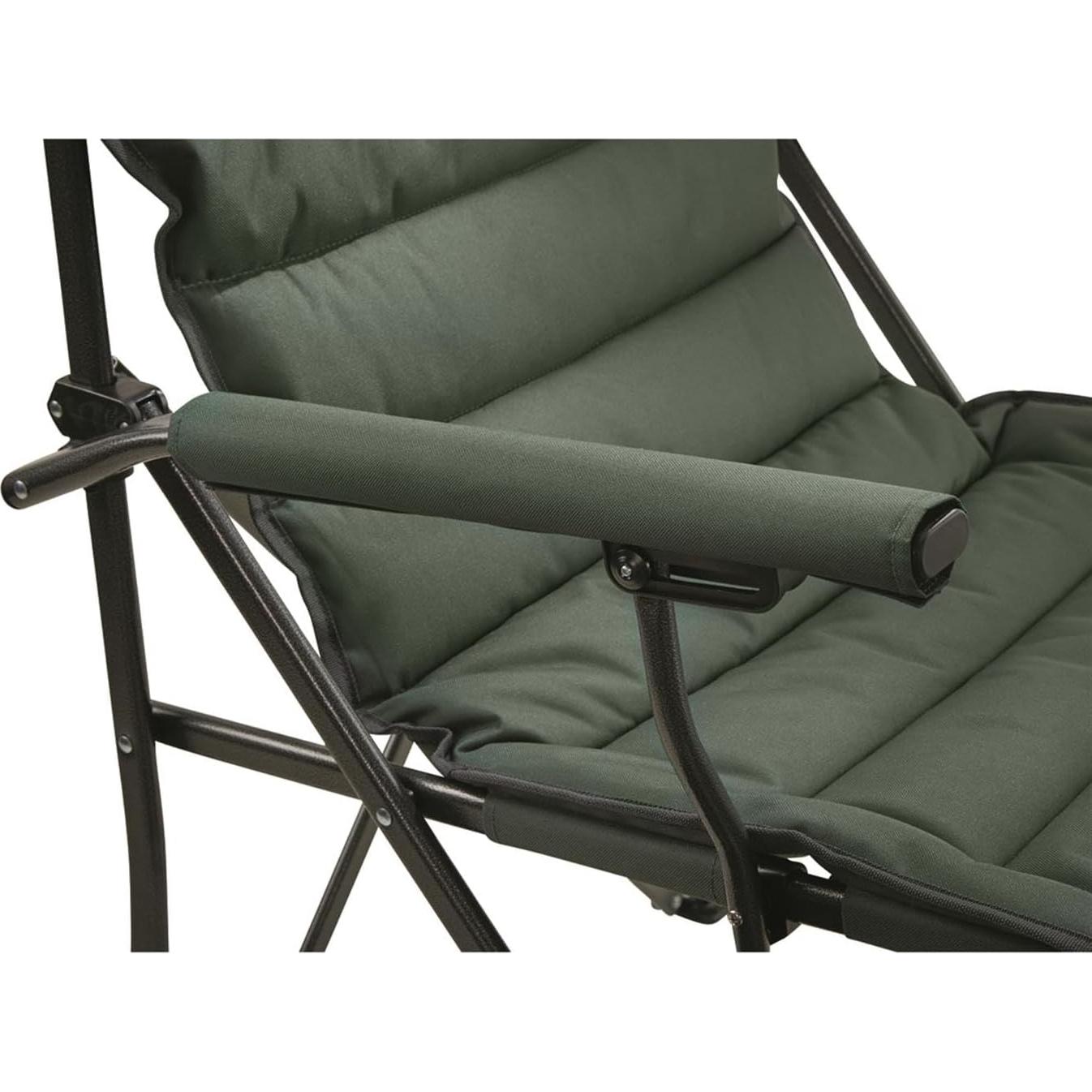 Silla de Camping Guía Gear Mammoth XL Acolchada 500 lb Verde