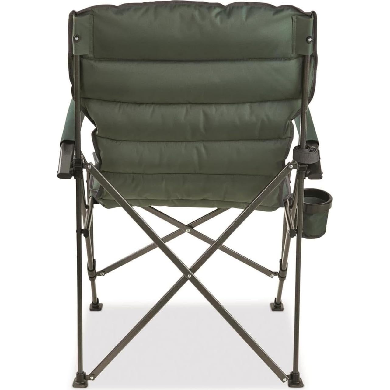 Silla de Camping Guía Gear Mammoth XL Acolchada 500 lb Verde