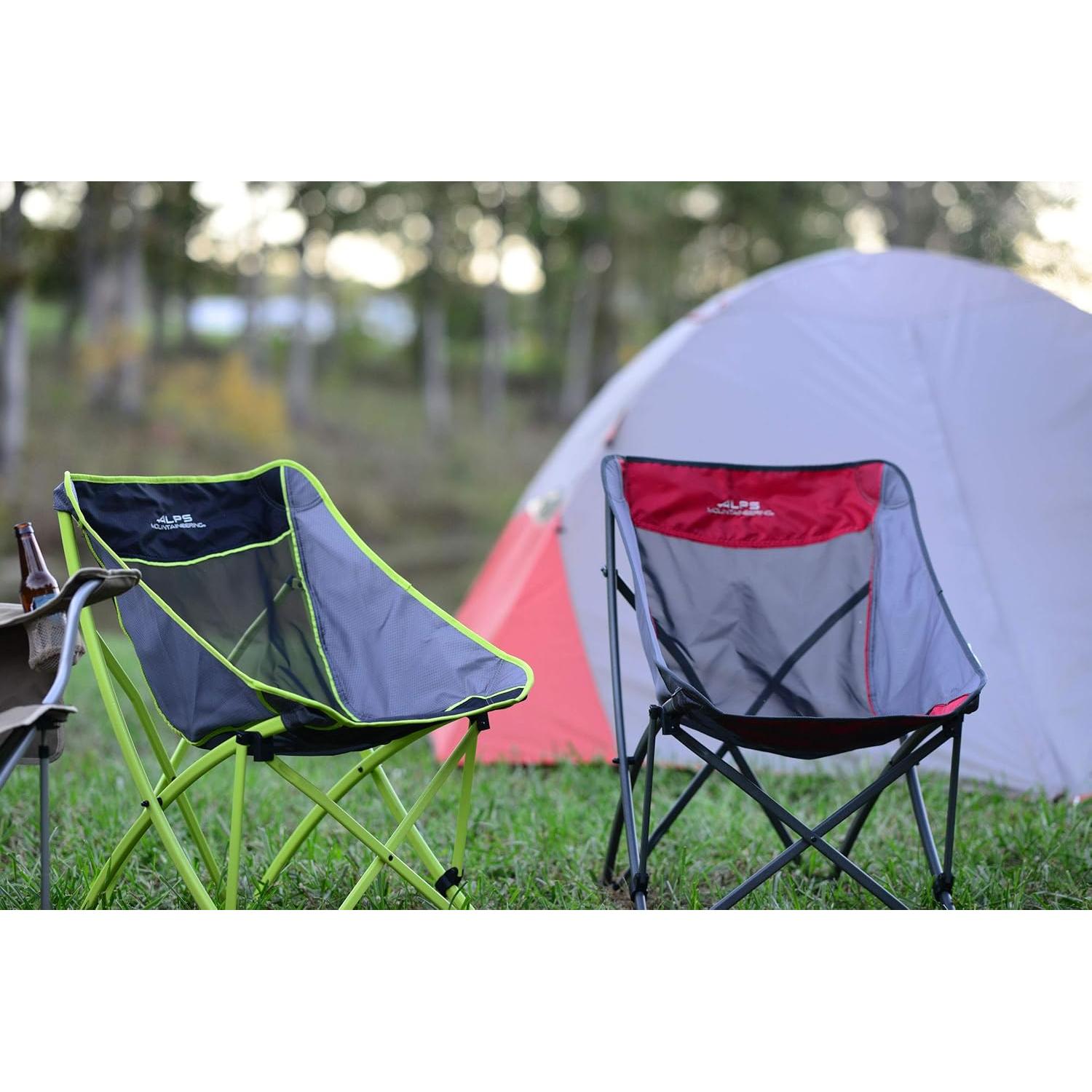 Silla Camber ALPS Mountaineering Plegable Carbón/Cítrico 136kg