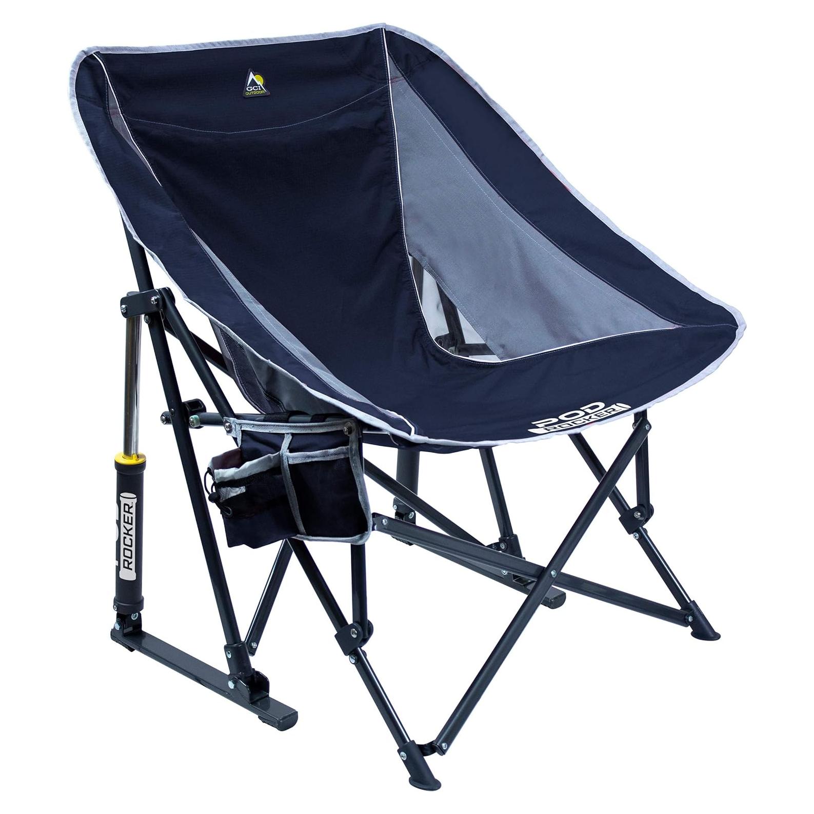 Silla Mecedora Plegable GCI Outdoor Pod Rocker Azul Índigo