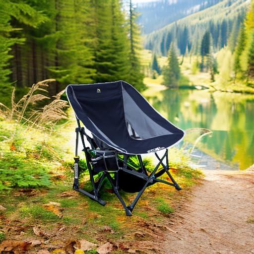 Silla Mecedora Plegable GCI Outdoor Pod Rocker Azul Índigo