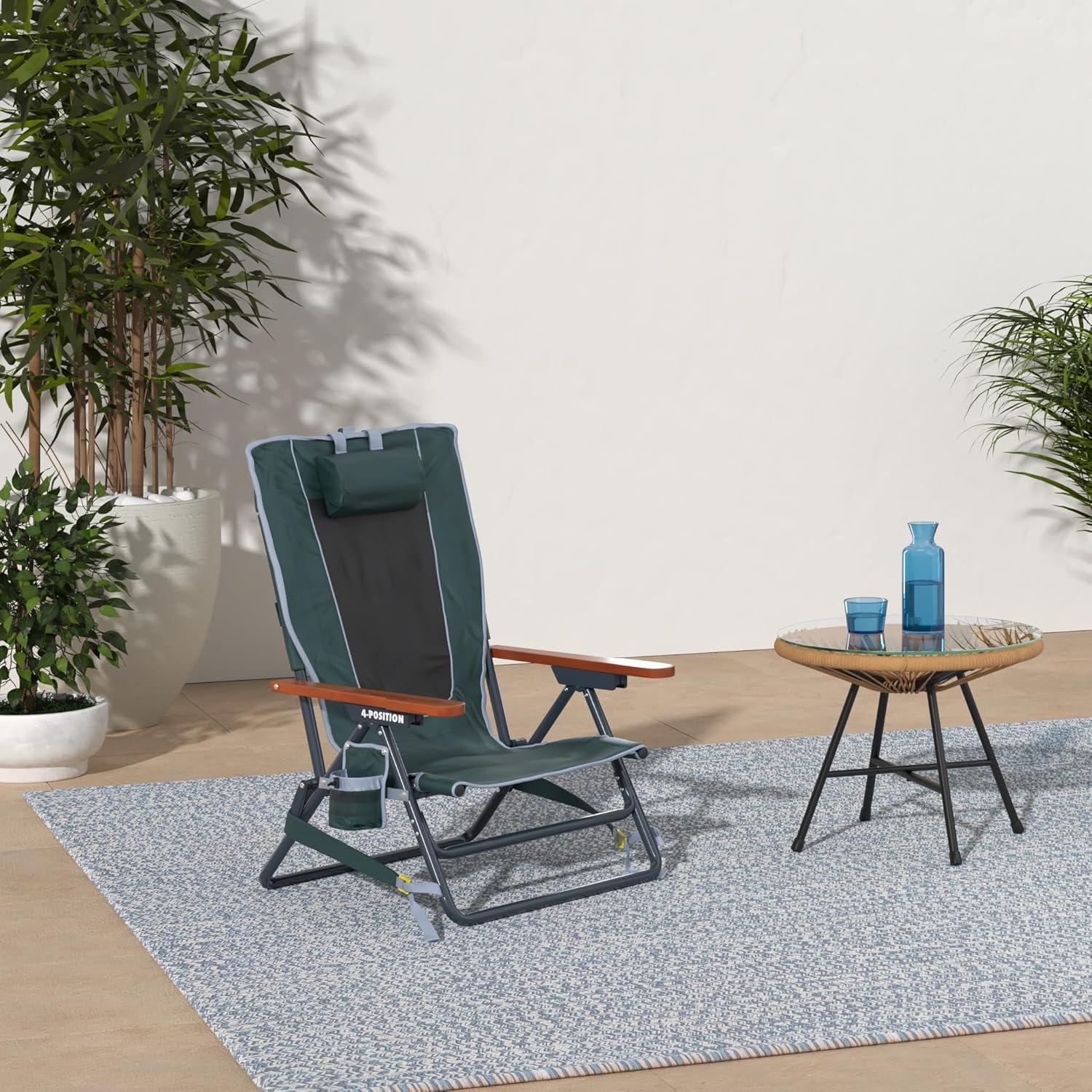 Silla de Camping Plegable GCI Outdoor Wilderness Backpacker