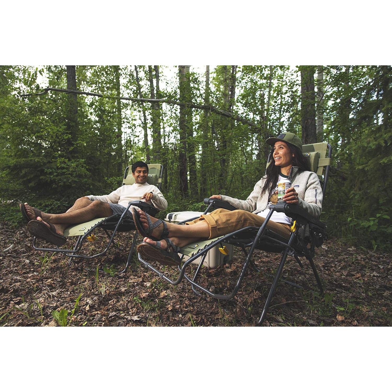 Silla Gravedad Cero GCI Outdoor FreeForm Negra 136 kg