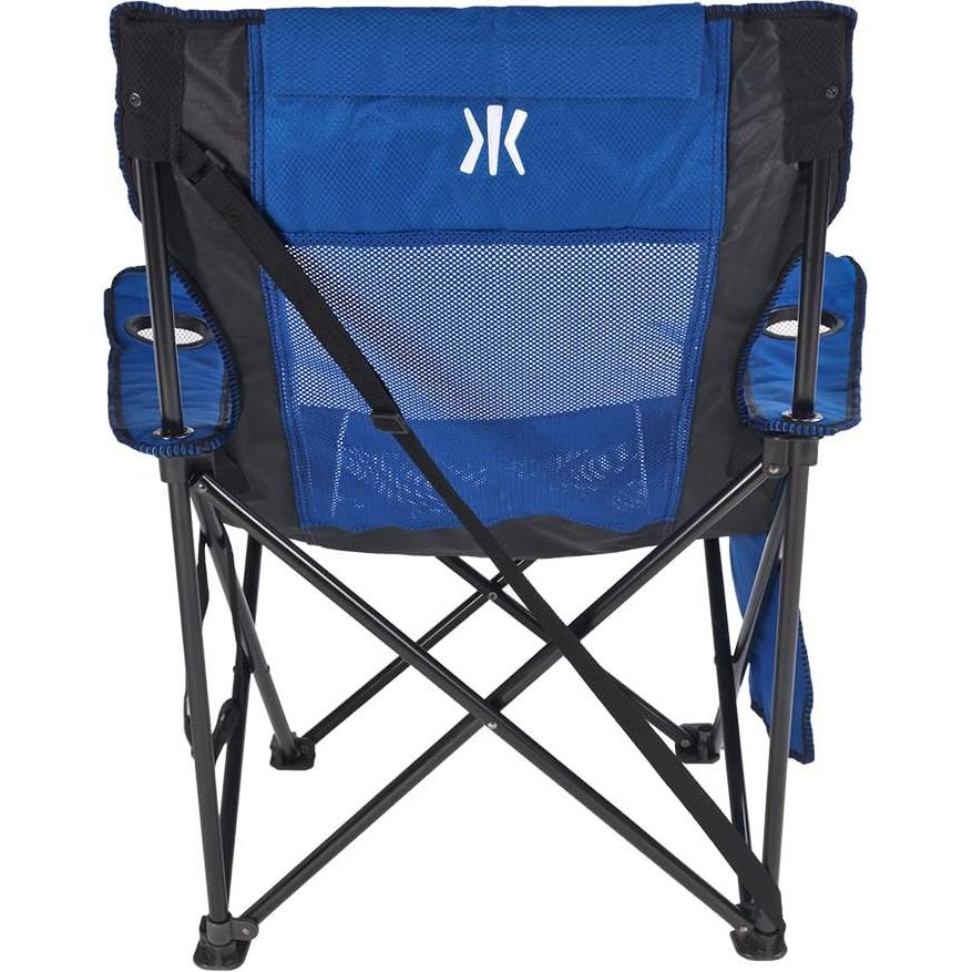 Silla de Camping Plegable Kijaro Sling Azul Maldivas con Portavasos
