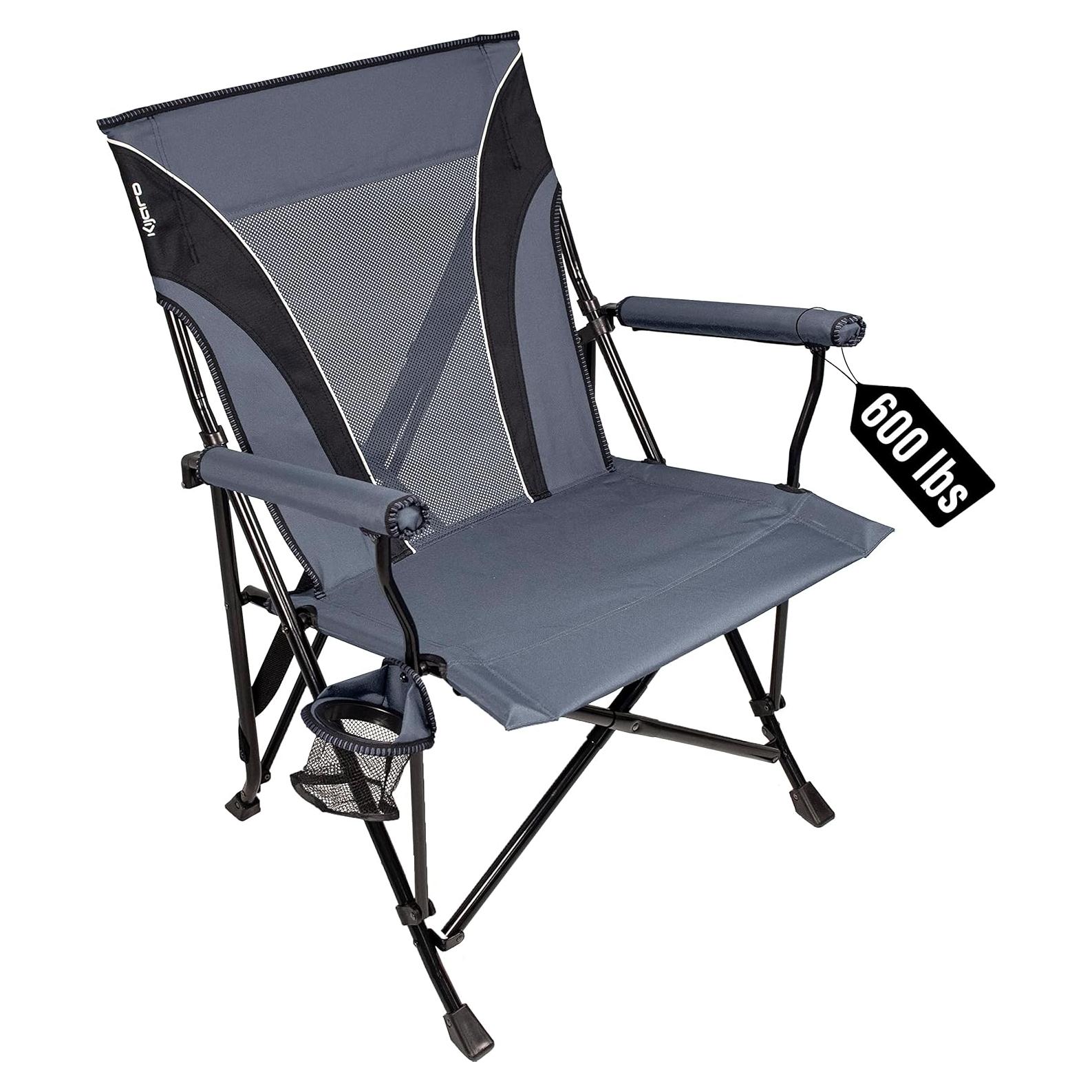 Silla de Camping Kijaro Atlas Gris Hallett Peak 272 kg