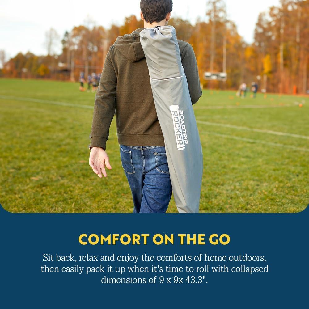 Silla de Camping GCI Outdoor RoadTrip Rocker Plegable Azul