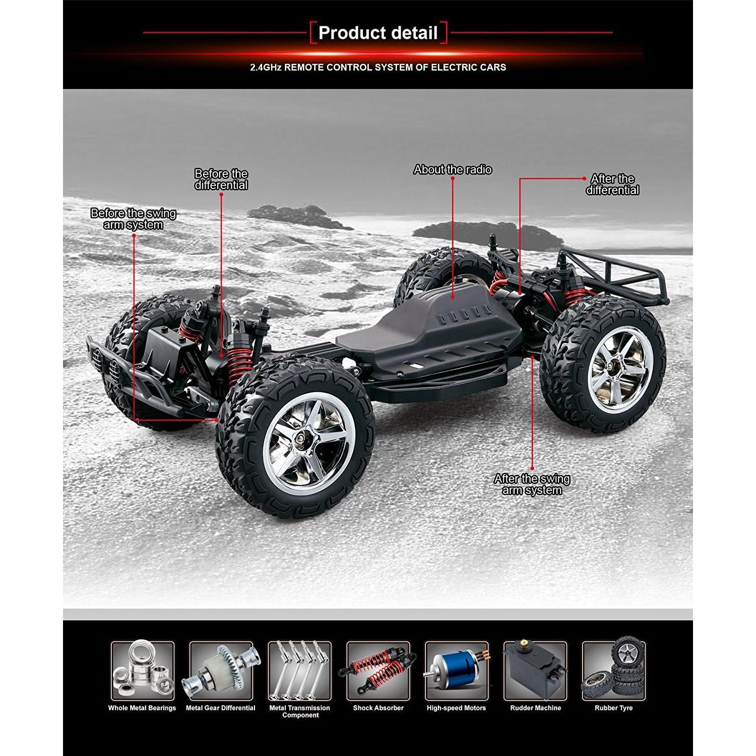 Coche RC Buggy 1:12 FMTStore 30KM/H 4x4 Todo Terreno