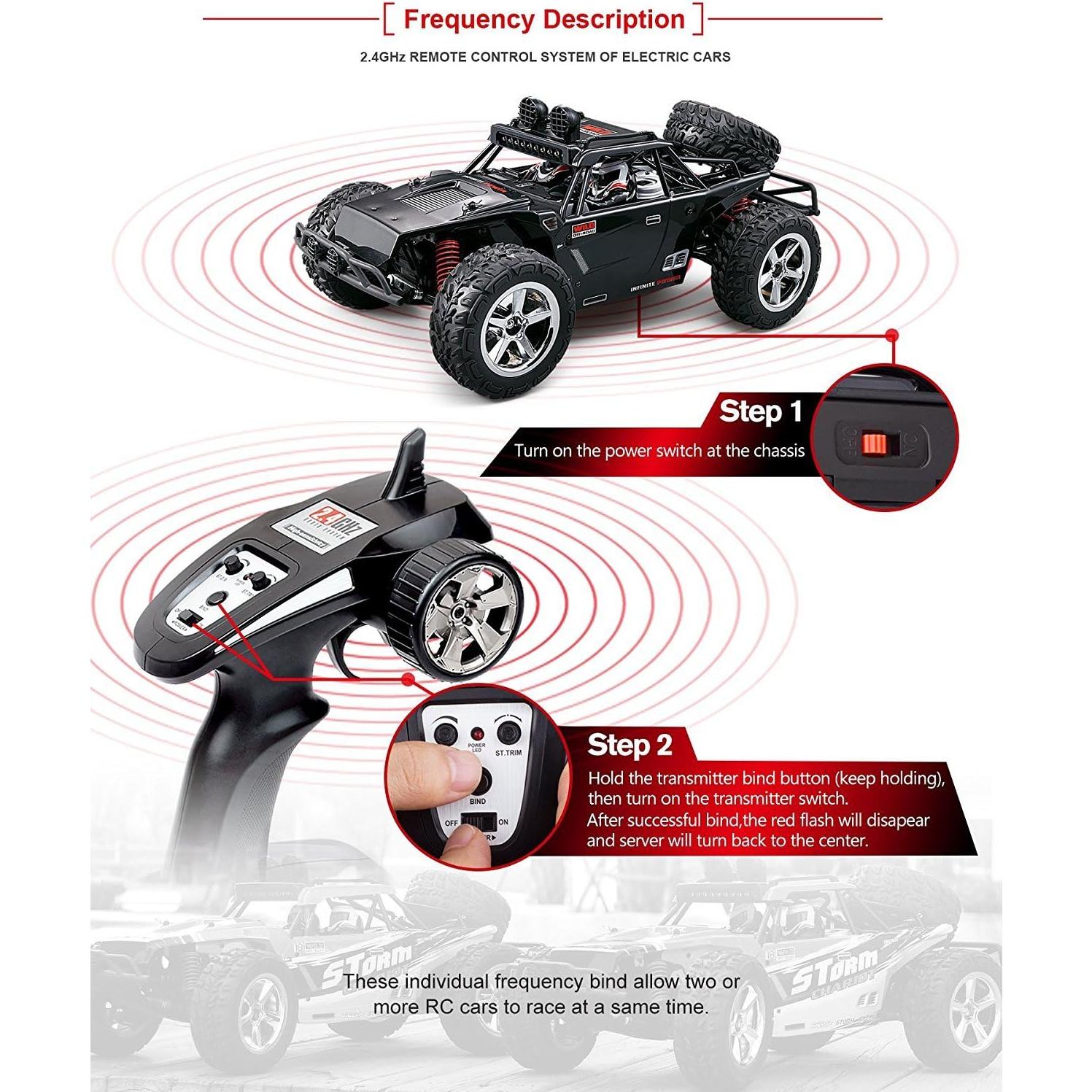 Coche RC Buggy 1:12 FMTStore 30KM/H 4x4 Todo Terreno