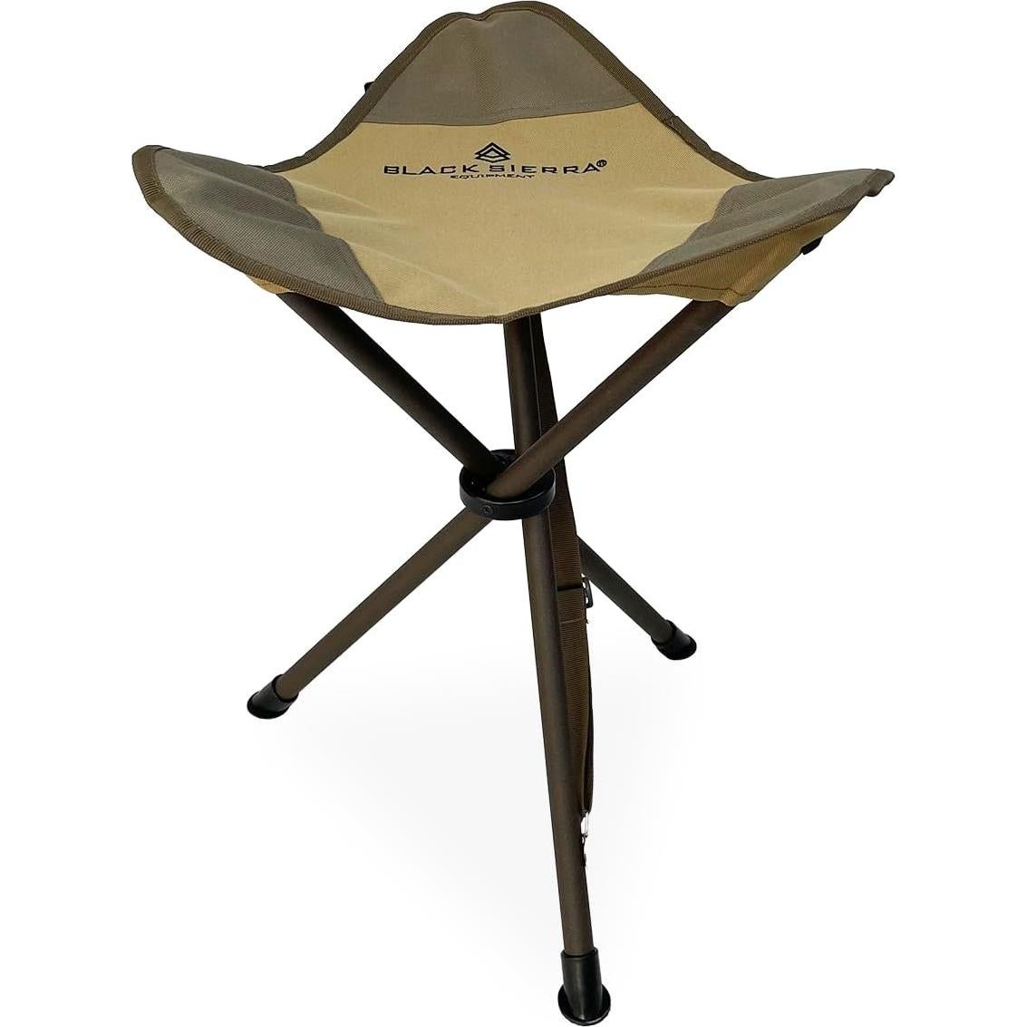 Taburete de Caza Plegable Black Sierra XL, Soporta 102 kg