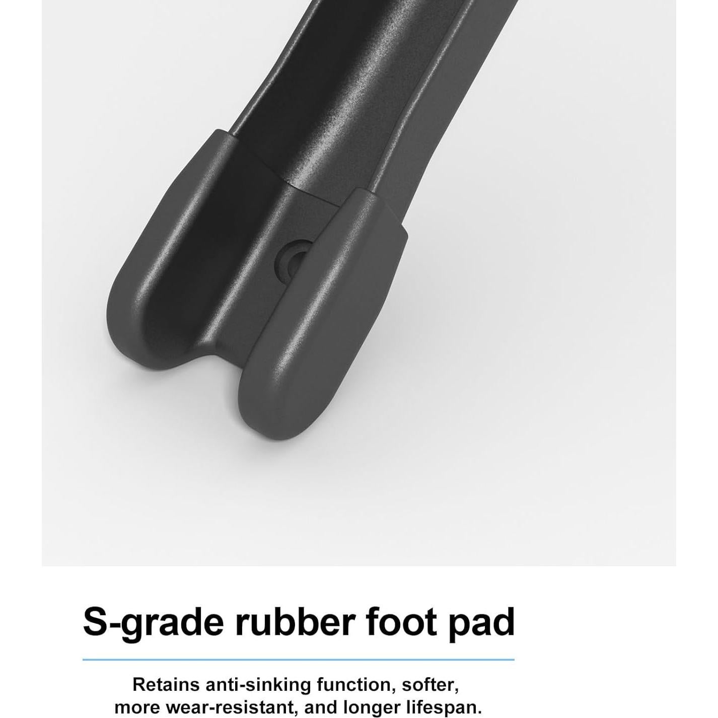 Silla de Camping Plegable MTRVR Negra, Soporta 272 Kg, Ligera