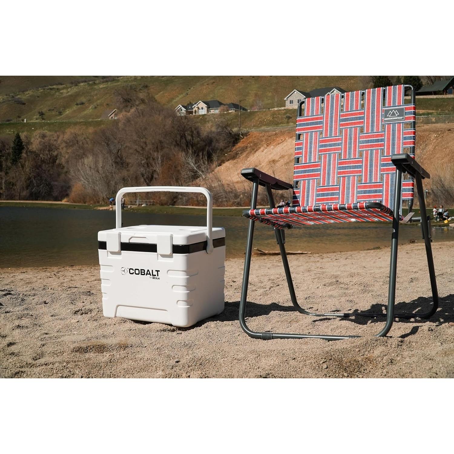 Silla de Camping Retro MOUNTAIN SUMMIT GEAR - Plegable, 136 kg