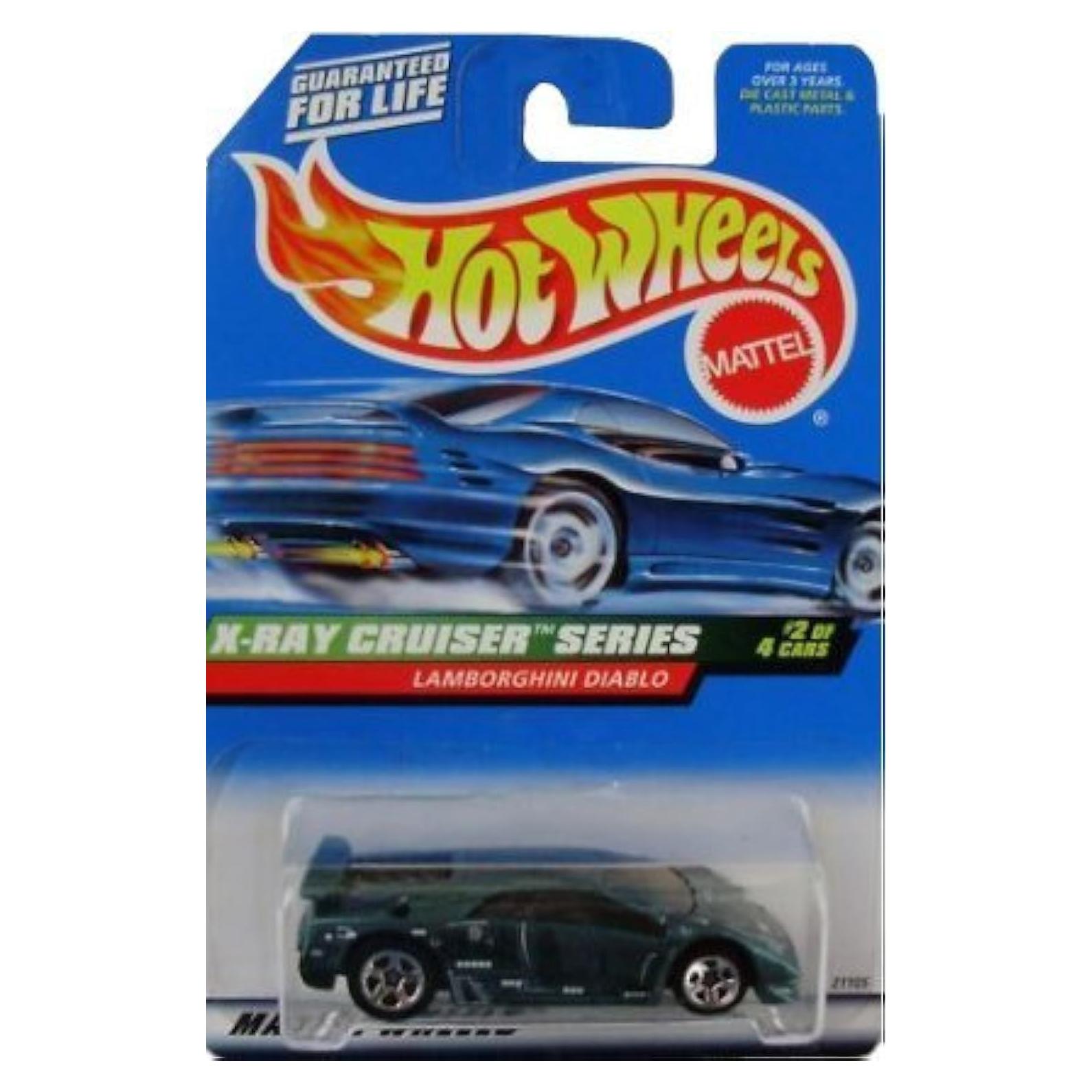 Coche Die Cast Mattel Hot Wheels Lamborghini Diablo 1999