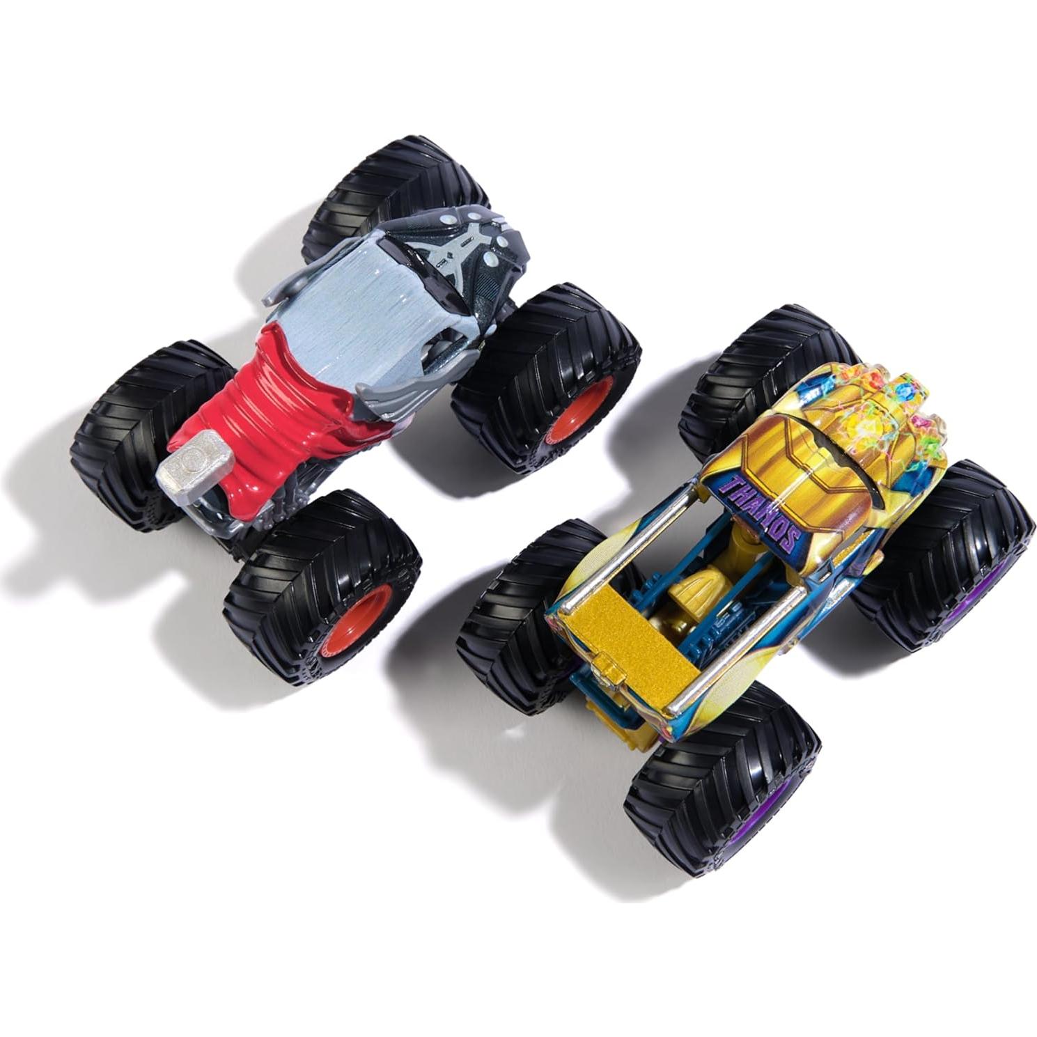 Camiones Monstruo Marvel Monster Jam Thanos Vs Thor 1:64