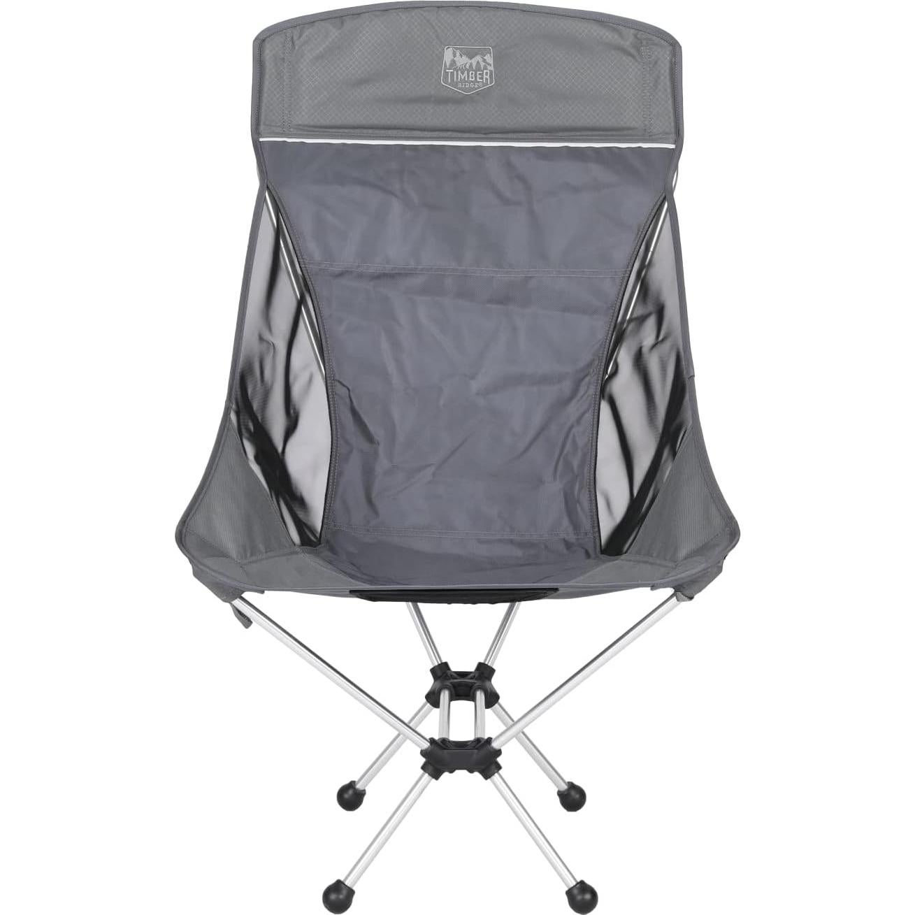 Silla Plegable Ligera Timber Ridge Respaldo Alto 136 kg