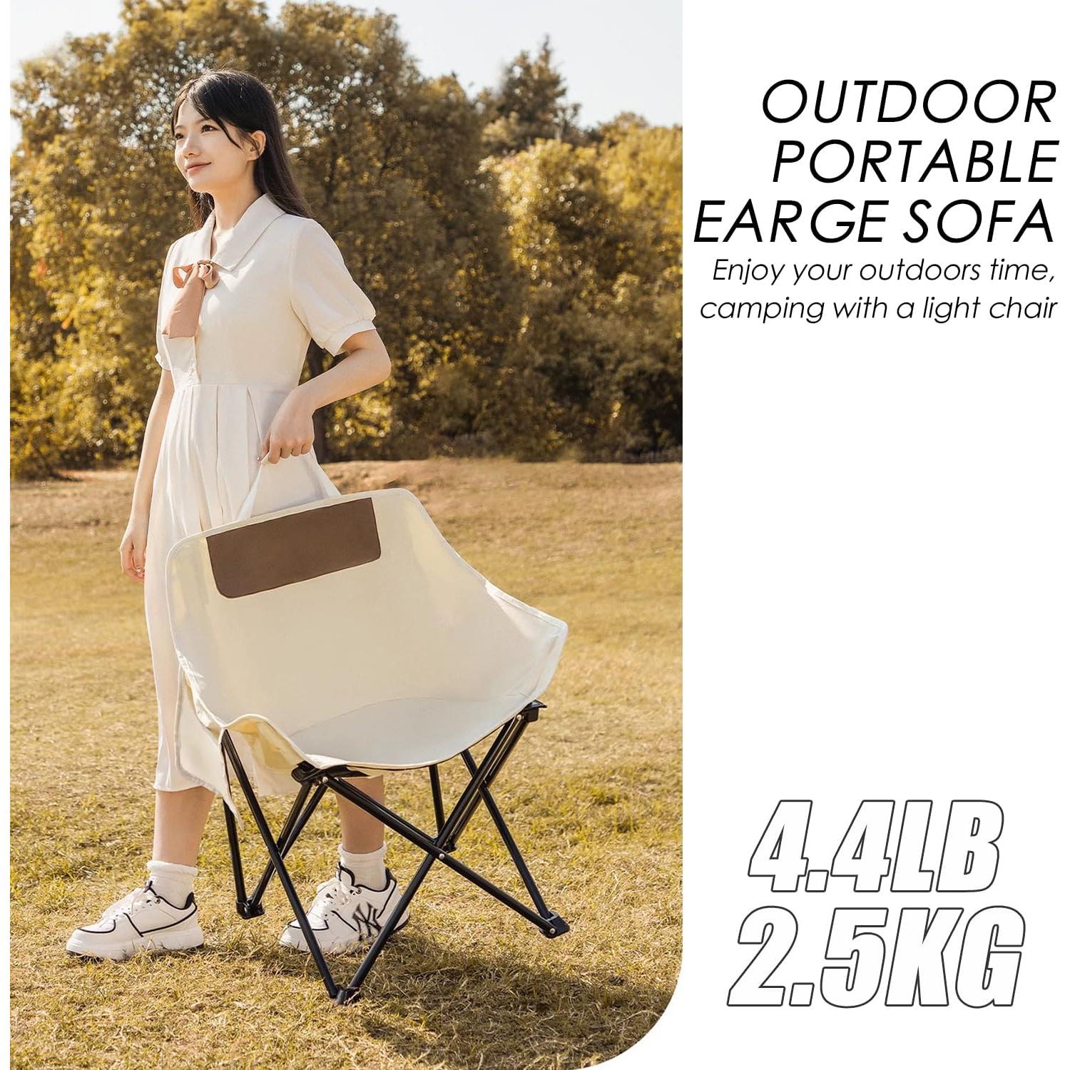 Silla Plegable de Camping Herb Life - 204 kg, 1.36 kg, Exterior