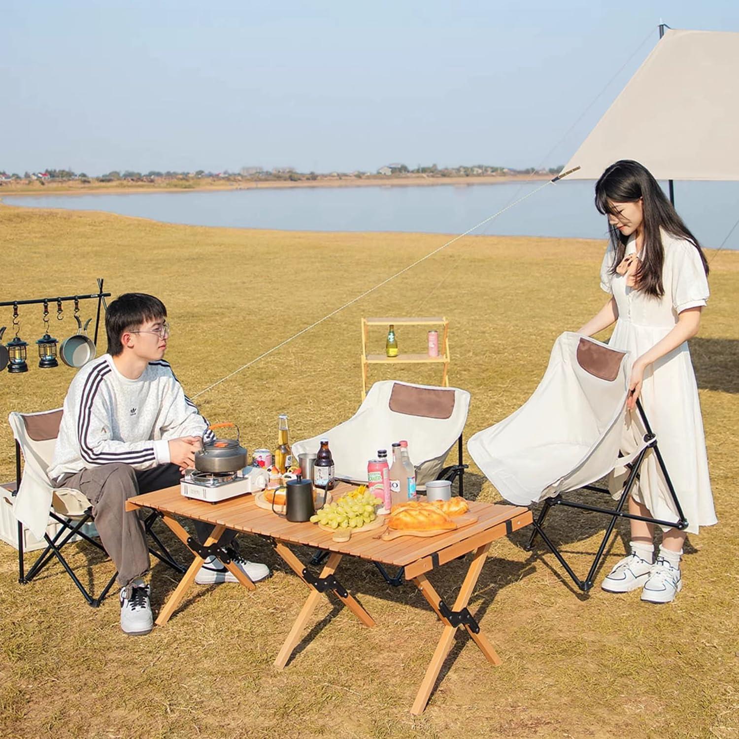 Silla Plegable de Camping Herb Life - 204 kg, 1.36 kg, Exterior