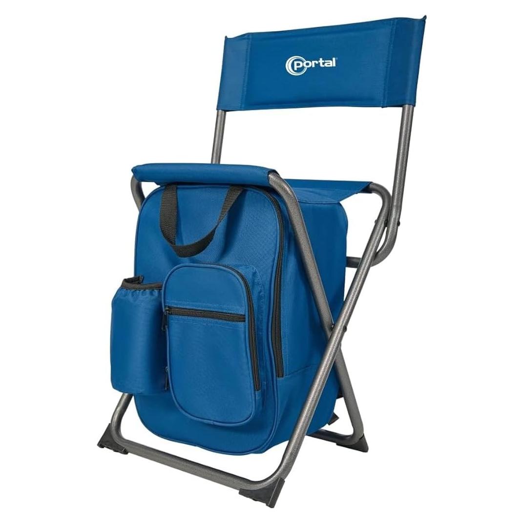Mochila Enfriadora PORTAL Charles Plegable para Camping Azul
