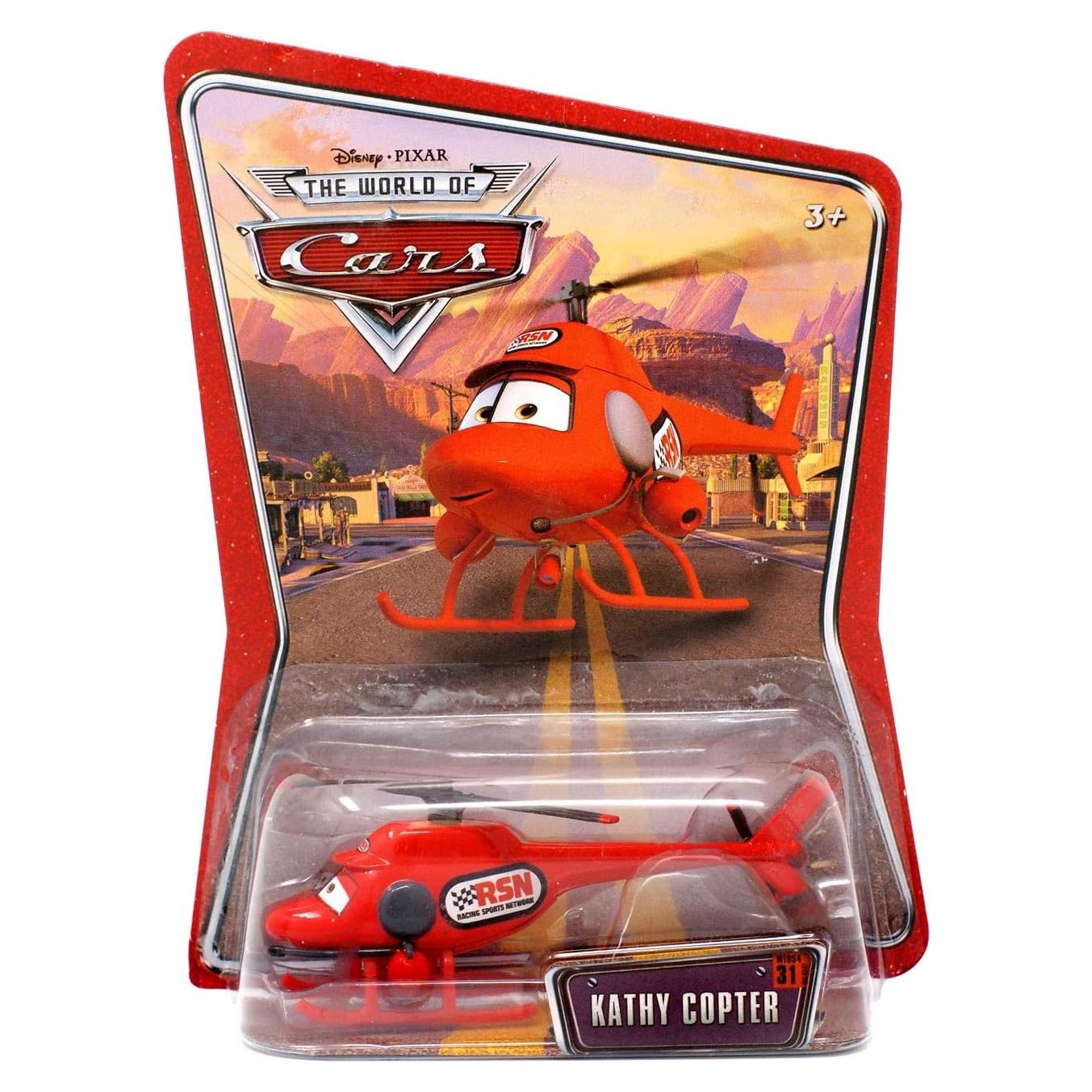 Auto de Juguete Disney Pixar Cars Kathy Copter 1:55