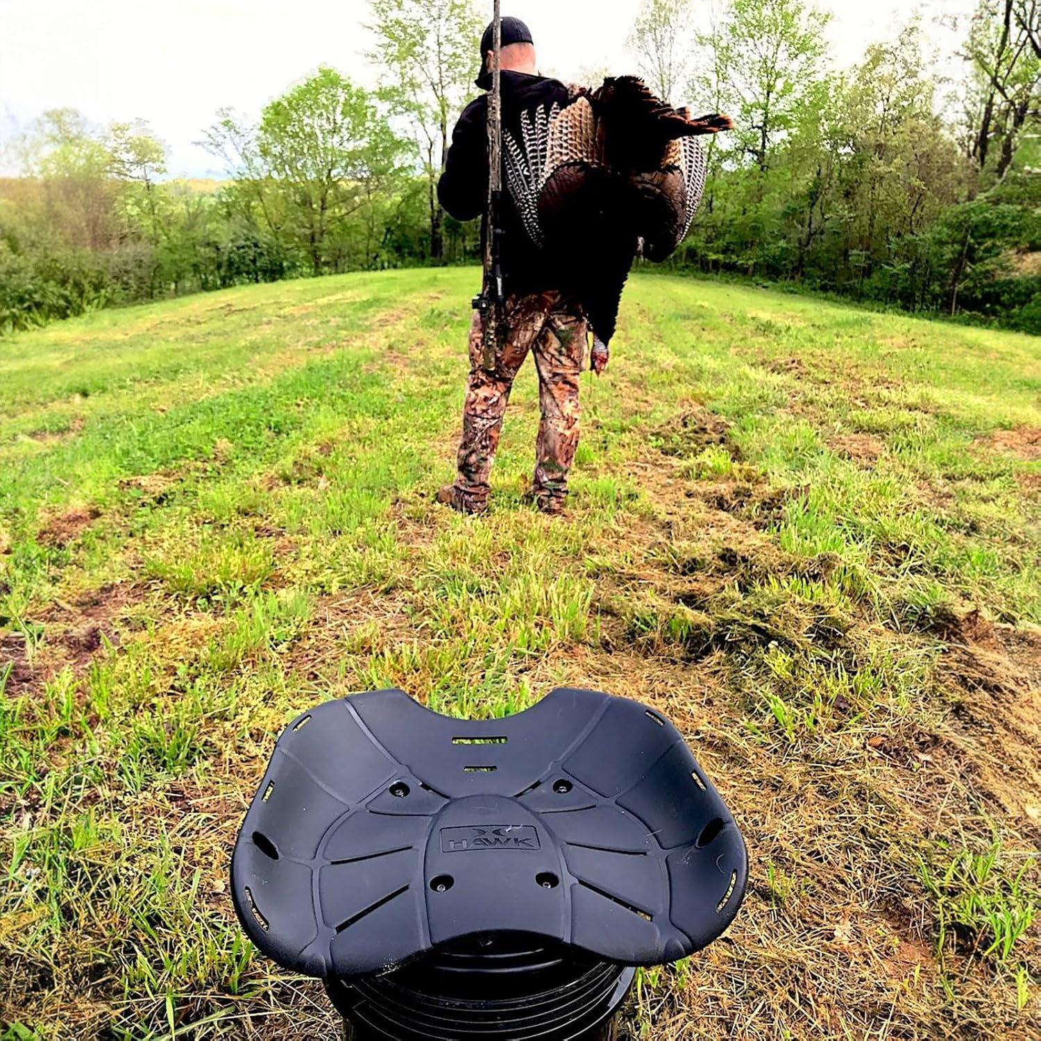 Asiento Superior de Cubo Hawk Ergo 360 Grados - Silla Ligera para Camping