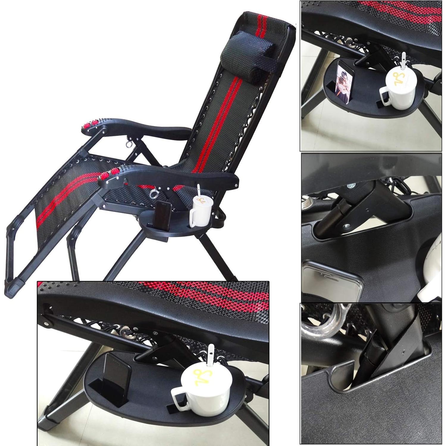 Soporte para Taza de Silla de Gravedad Cero Hanperal - Negro