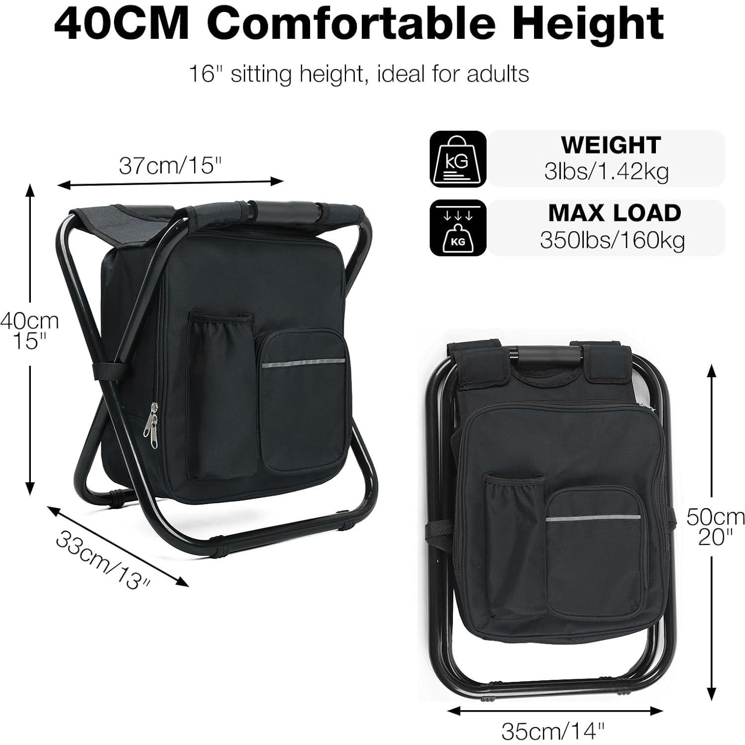 Silla de Camping Plegable Outplea con Enfriador 15L 159kg