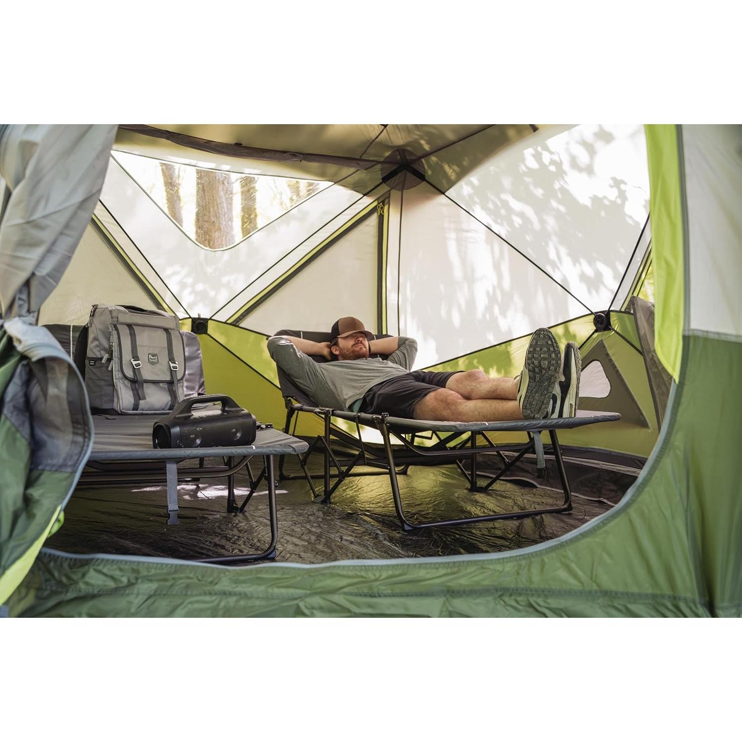 Cama Plegable XL Timber Ridge con Respaldo Ajustable 136kg