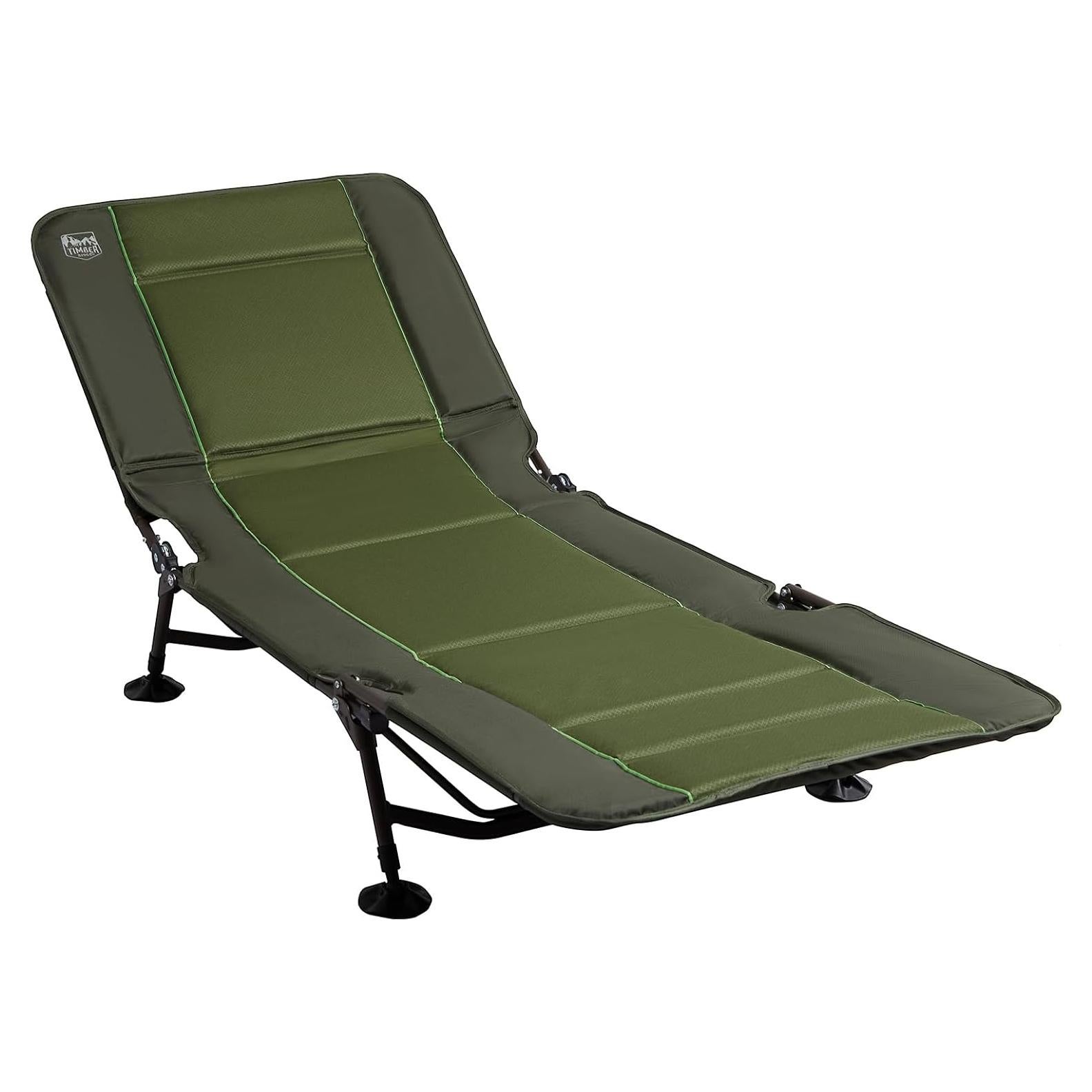 Cama de Camping Plegable Timber Ridge con Colchón 201 cm