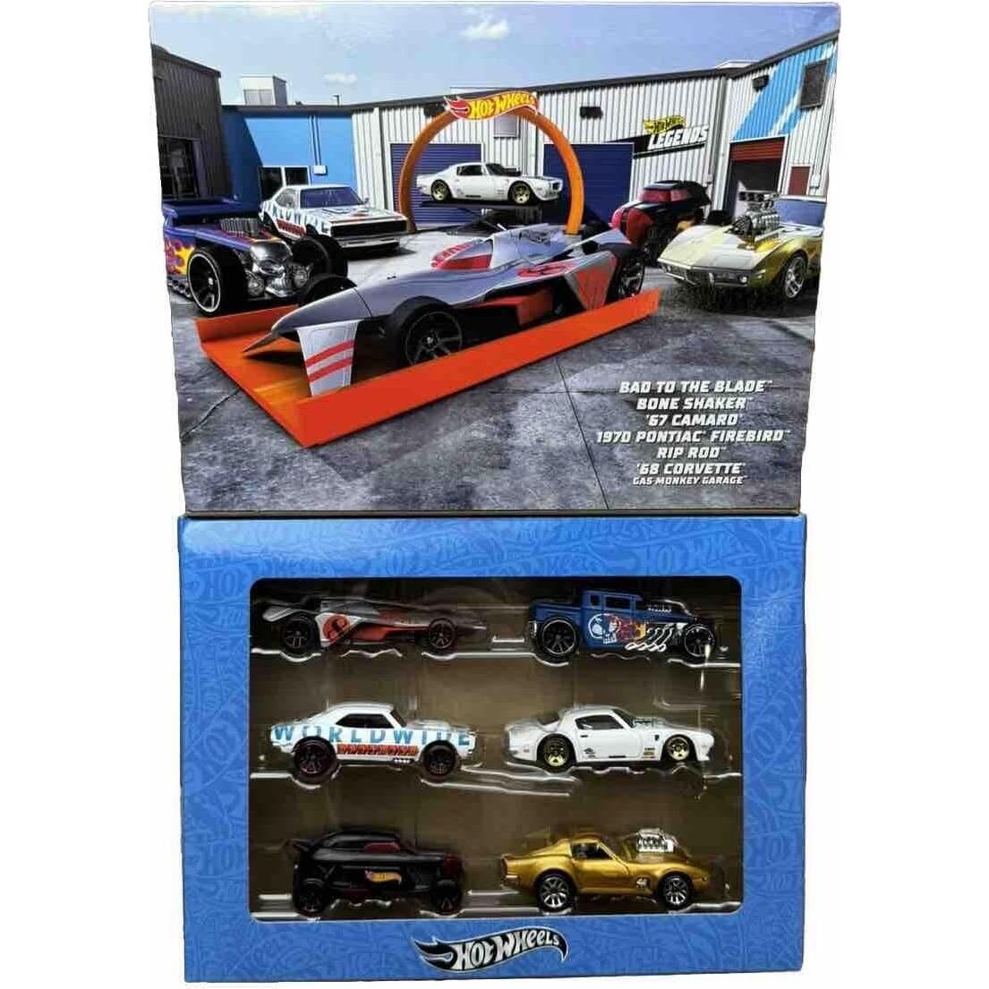 Hot Wheels 2024 Paquete Leyendas 6 Autos 1:64 Mattel
