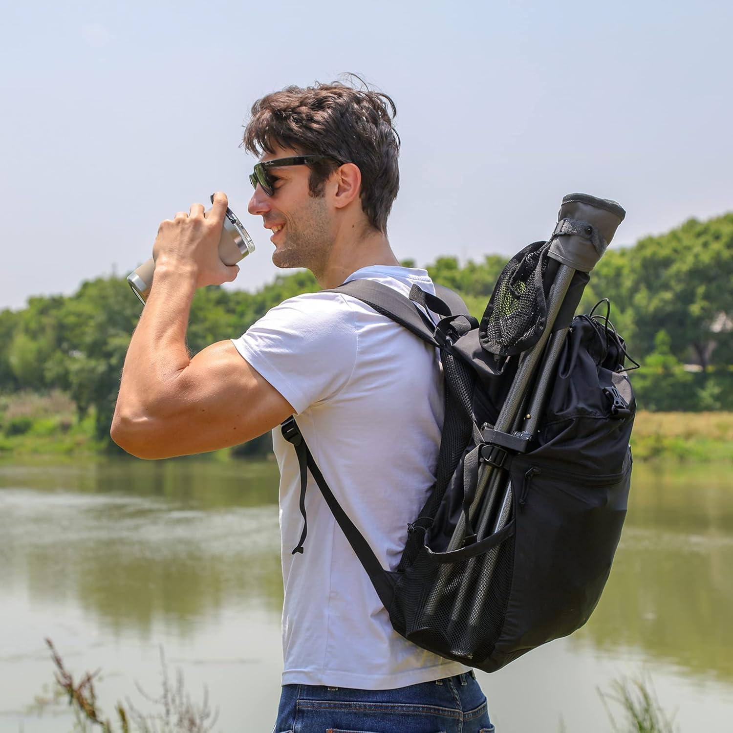 Taburete Plegable PORTAL para Camping y Senderismo 102 kg