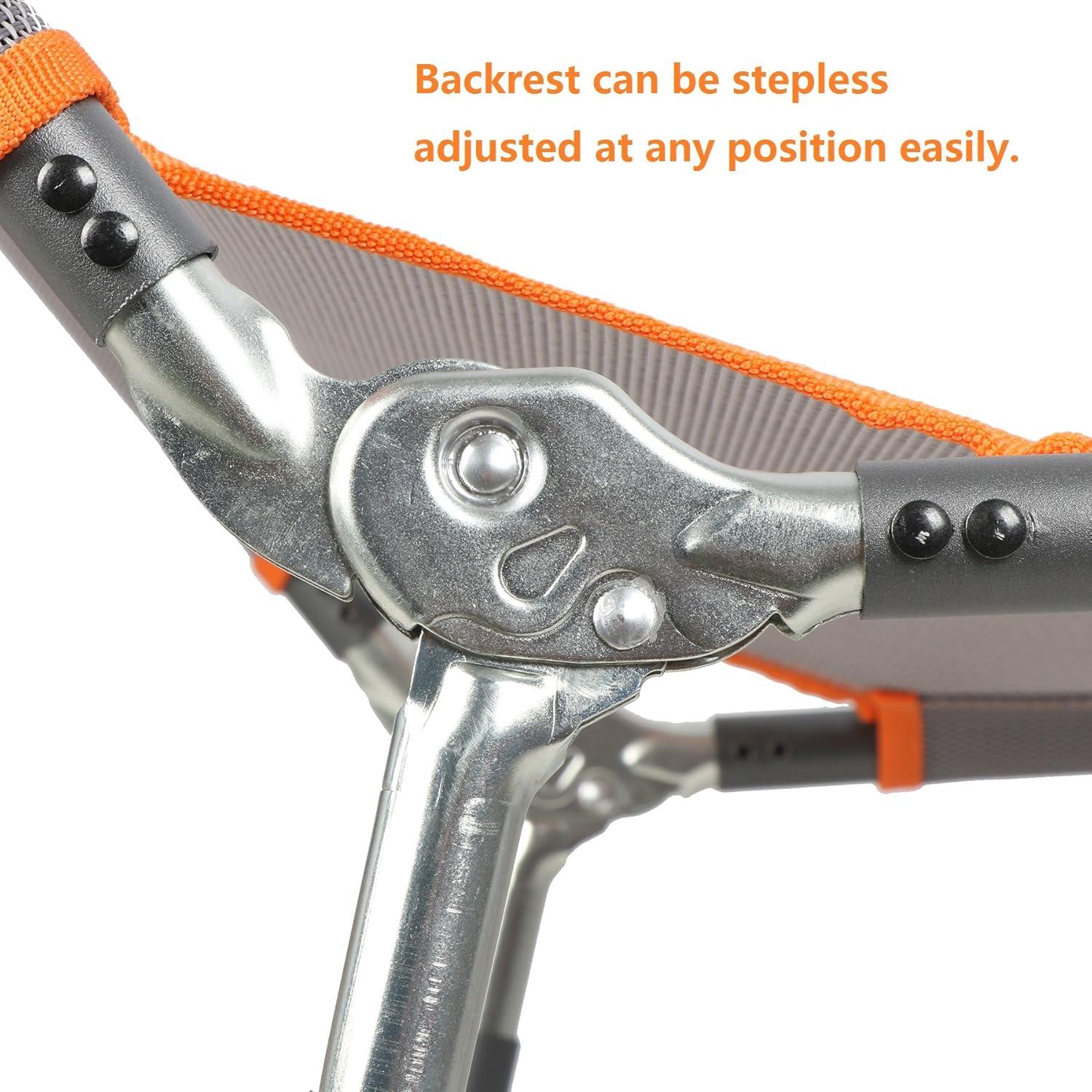 Cama portátil ajustable PORTAL para adultos, reclinable 4 posiciones