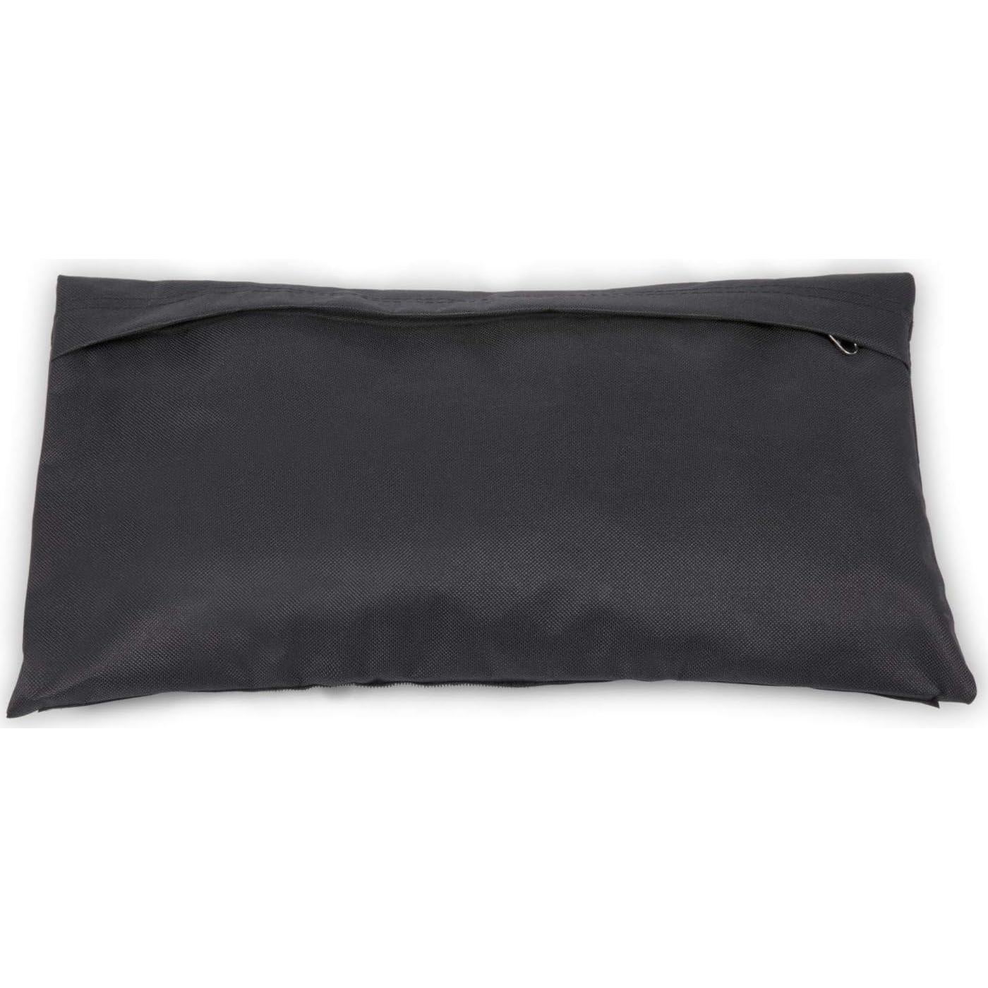 Silla de Camping Reclinable Picnic Time Negra con Bolsa