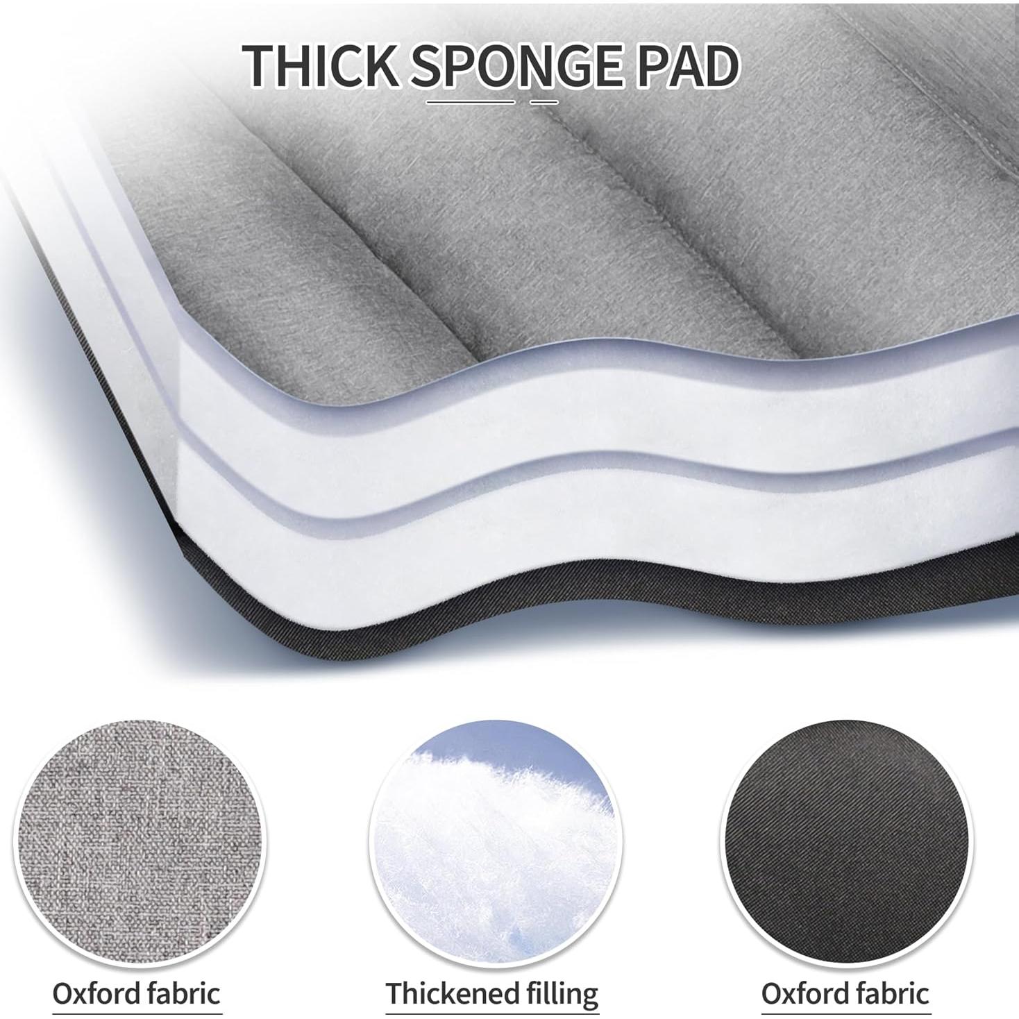 Fully Padded Folding Double Camping Chairs,Comfy Oversized Loveseat Lawn Chair w/Wine Glass Holder,Cup Holder,Heavy Duty Outdoor Portable Camp Couch Support 600 Lbs,Dark Green