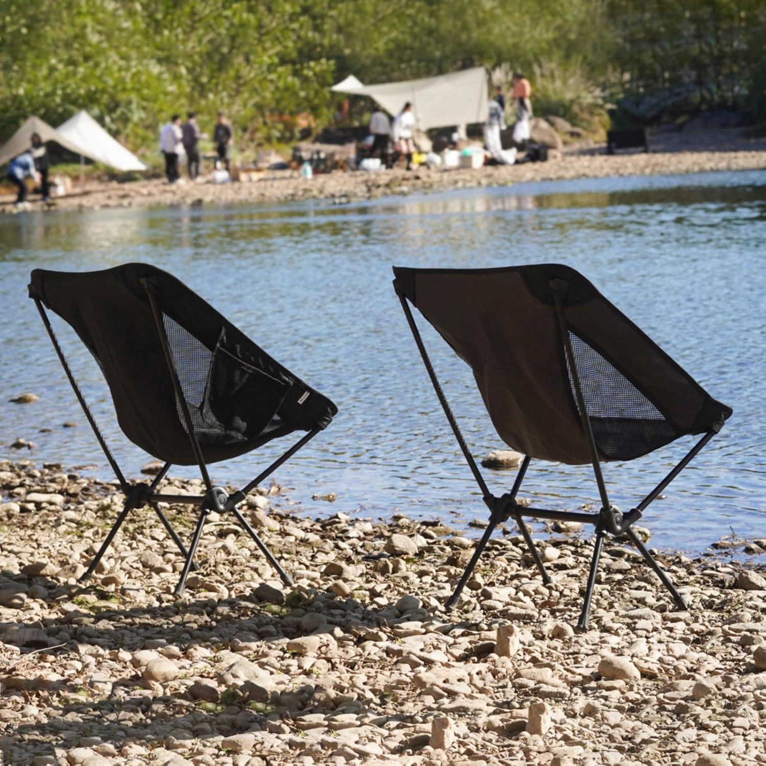 Sillas de Camping NewDoar 2 Piezas Plegables 150 kg