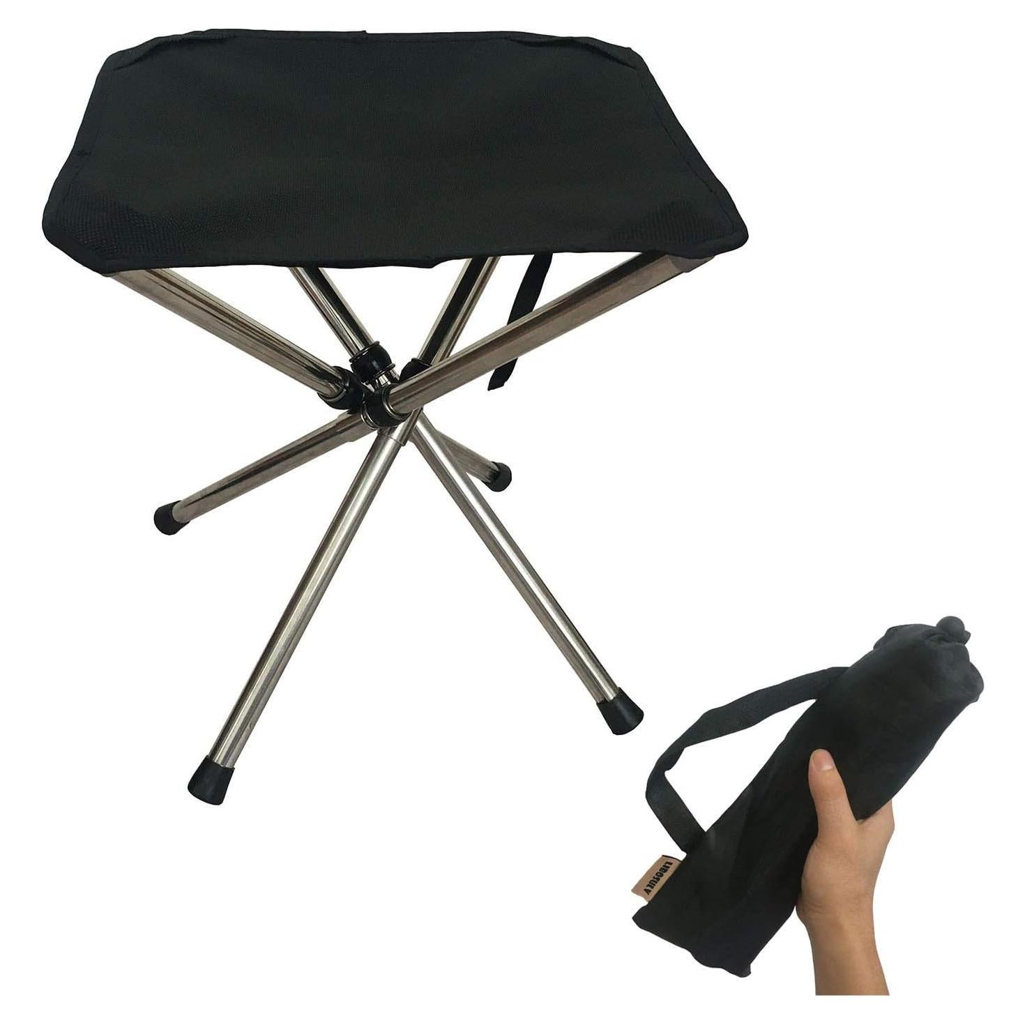 Taburete Plegable LIBOSULV para Camping y Viajes 115.7kg