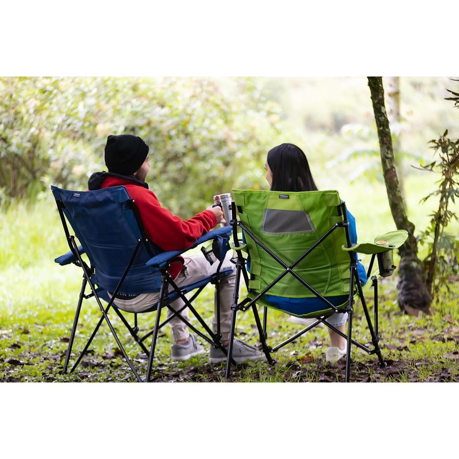 Silla de Camping Plegable STRONGBACK Guru con Soporte Lumbar