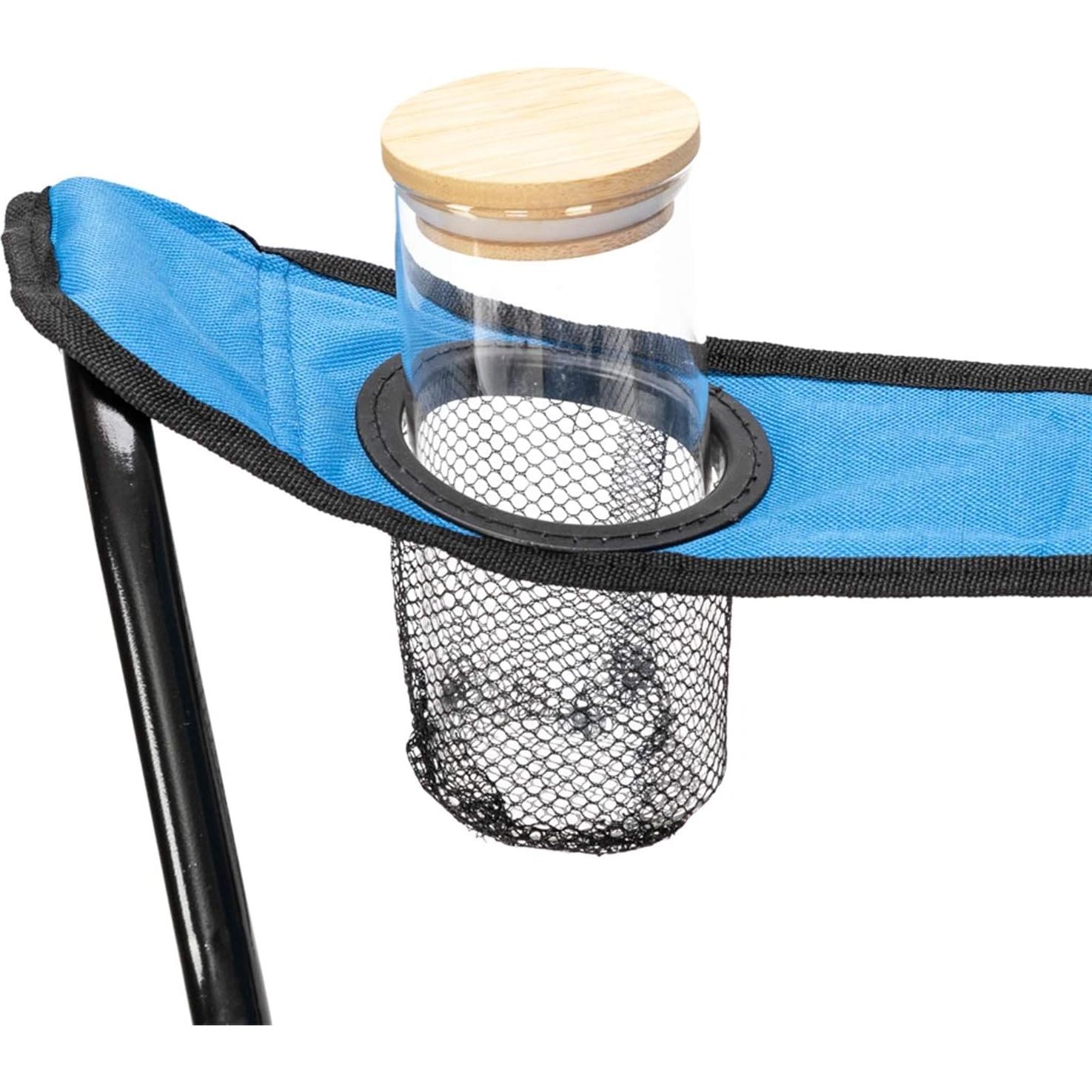 Silla Plegable de Camping Guangshuohui Azul 150kg Portátil