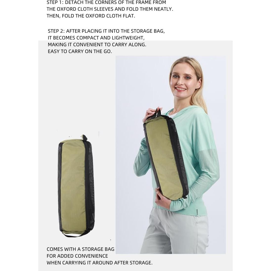 Folding Camping Chair Moon Chair for Adults,Portable Round Chair for Outdoor Hiking, Fishing, Picnic, Camp, Lawn (Black)