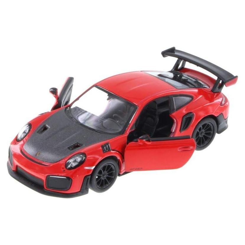 Kinsmart Porsche 911 GT2 RS Rojo 1/36 Diecast Juguete